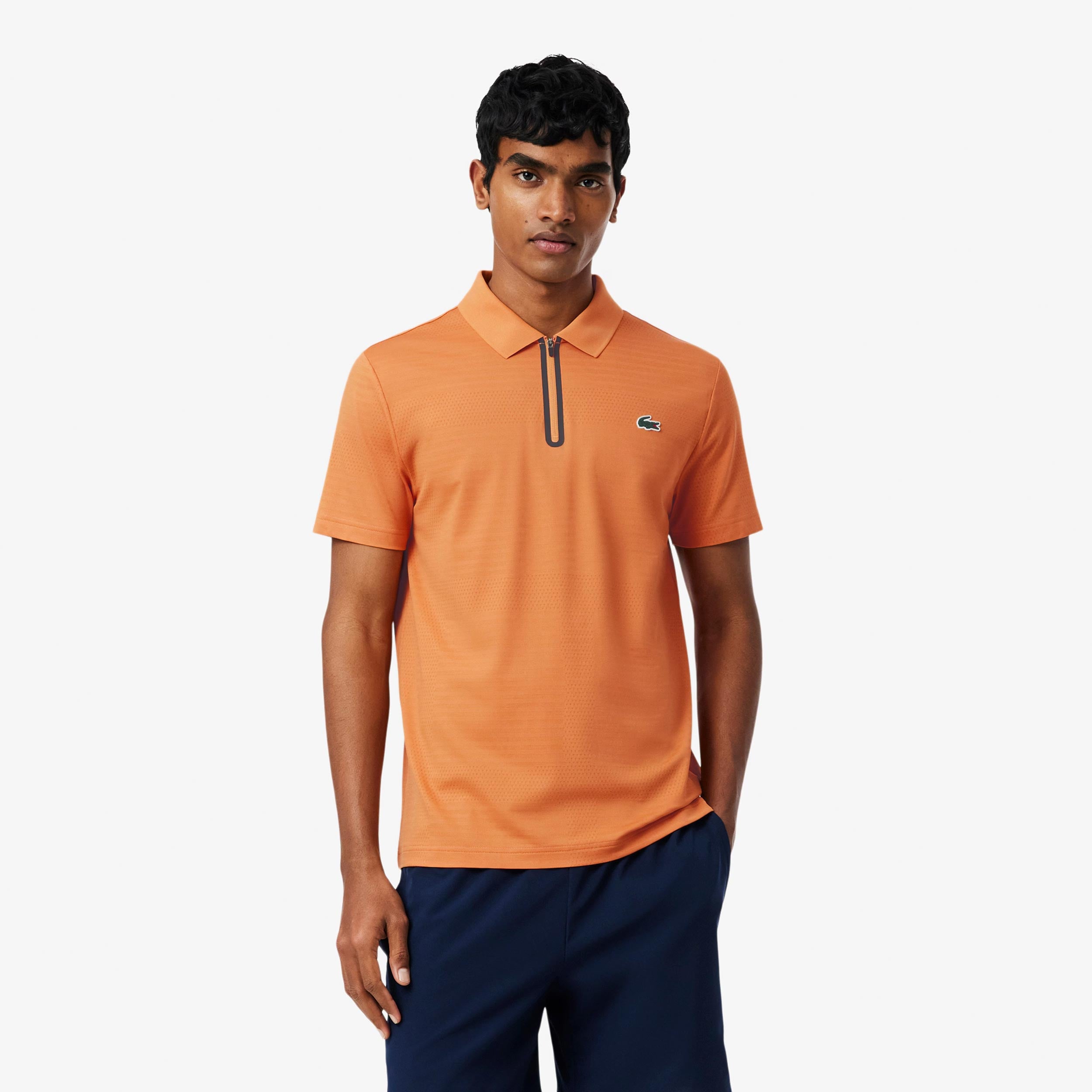 Lacoste Polo Mężczyźni - pomarańczowy