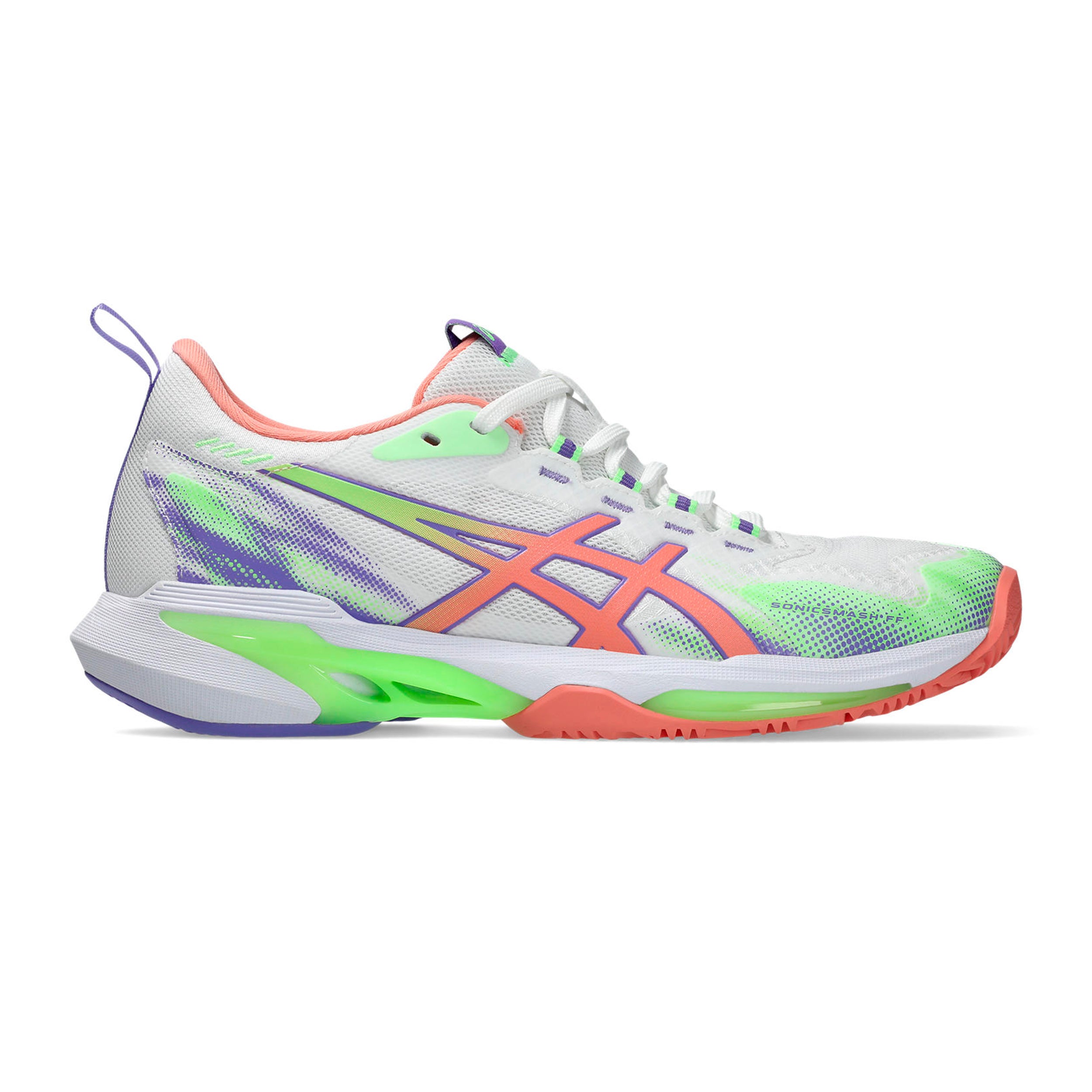ASICS SONICSMASH FF But do padla Kobiety - biały, neonowy zielony