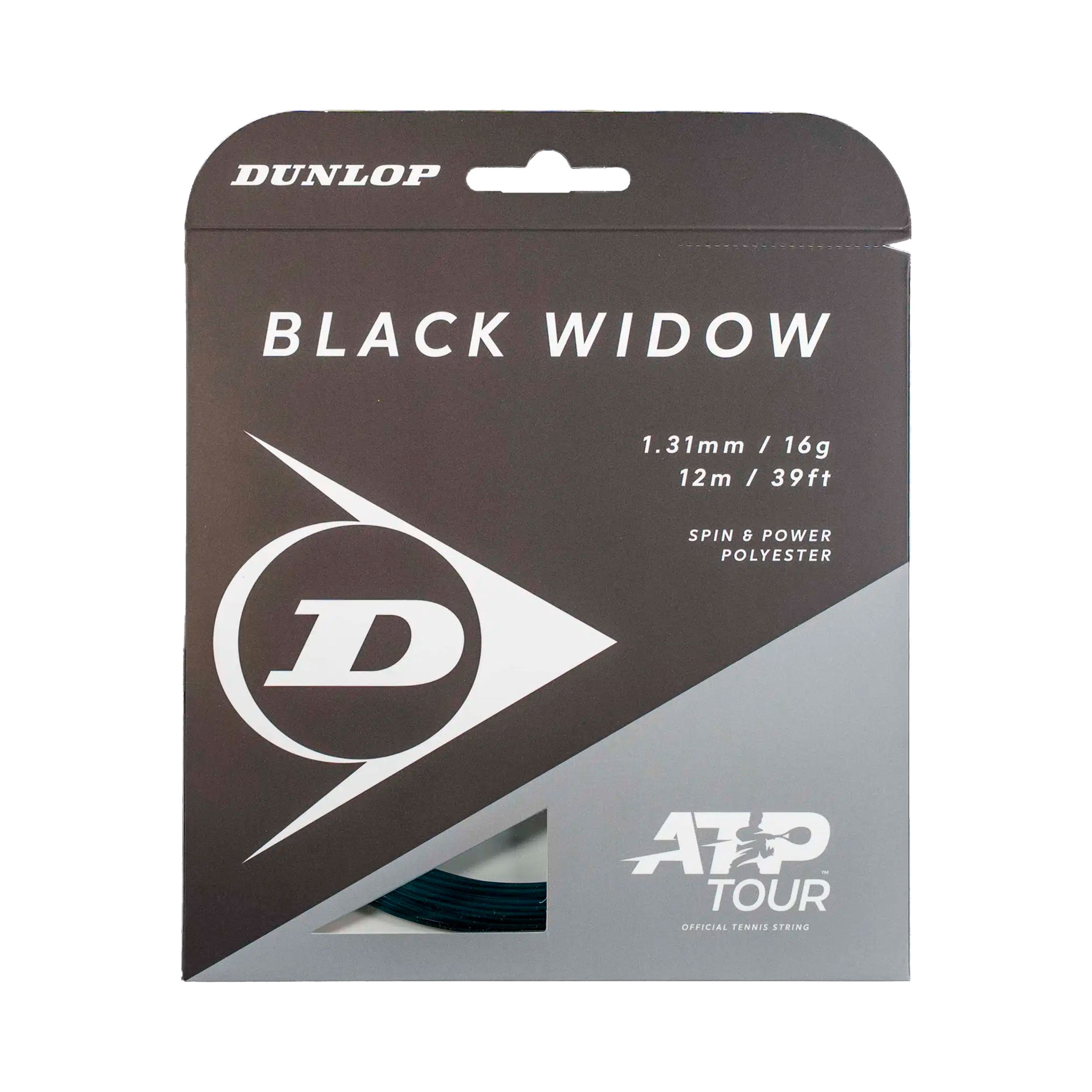 Dunlop BLACK WIDOW Zestaw naciągów -czarny