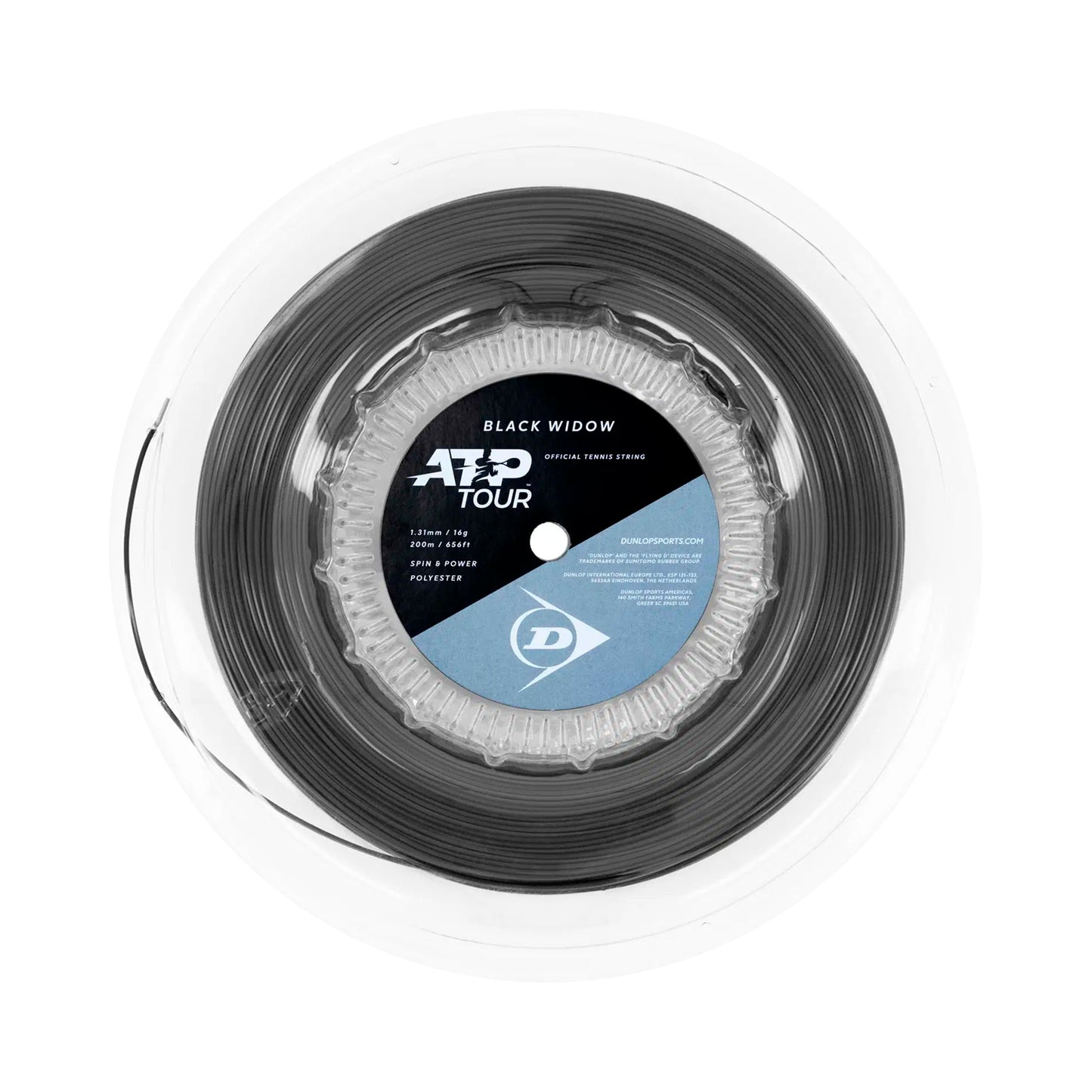 Dunlop BLACK WIDOW Szpula do naciągów -czarny