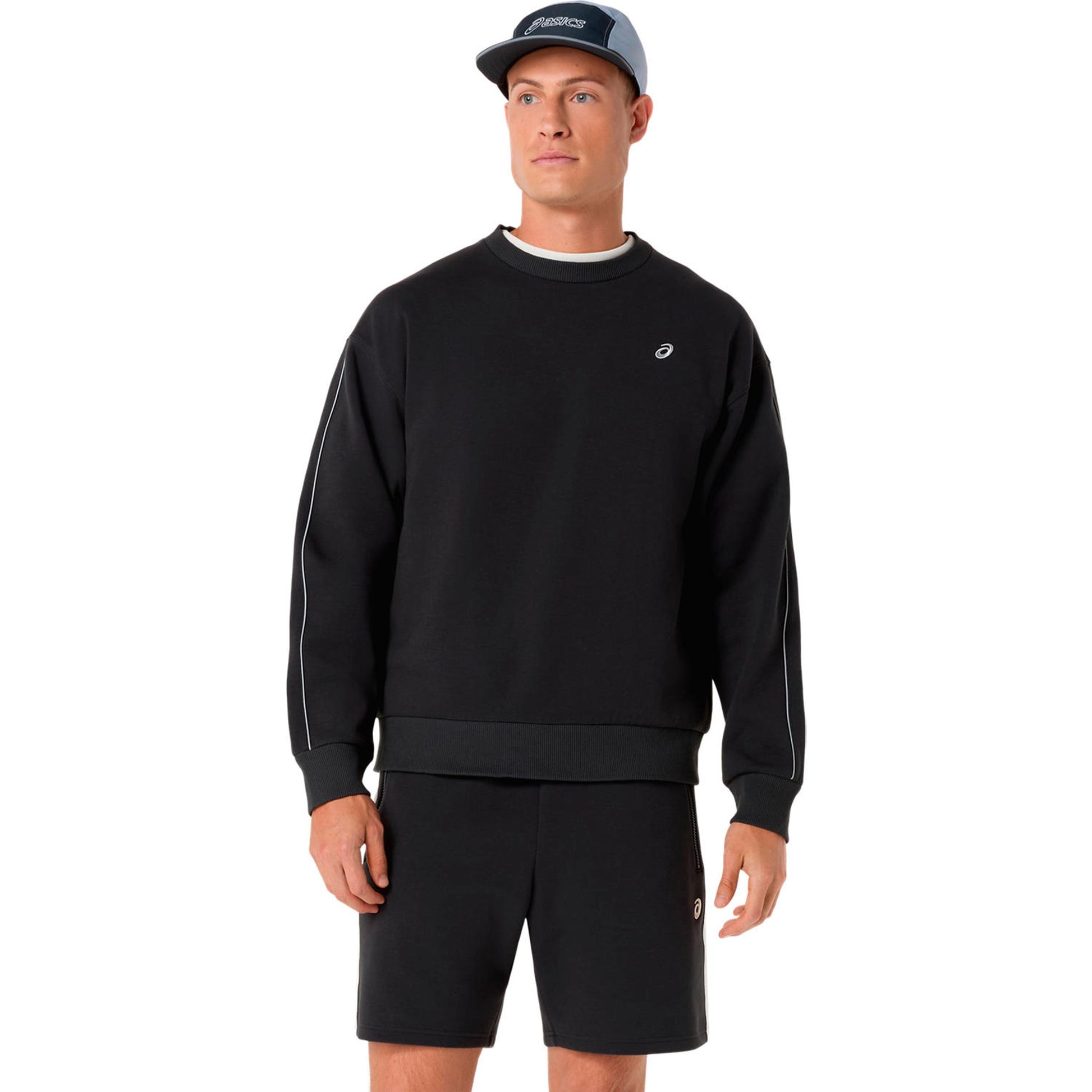 ASICS Track Club Heritage Bluza Unisex - czarny