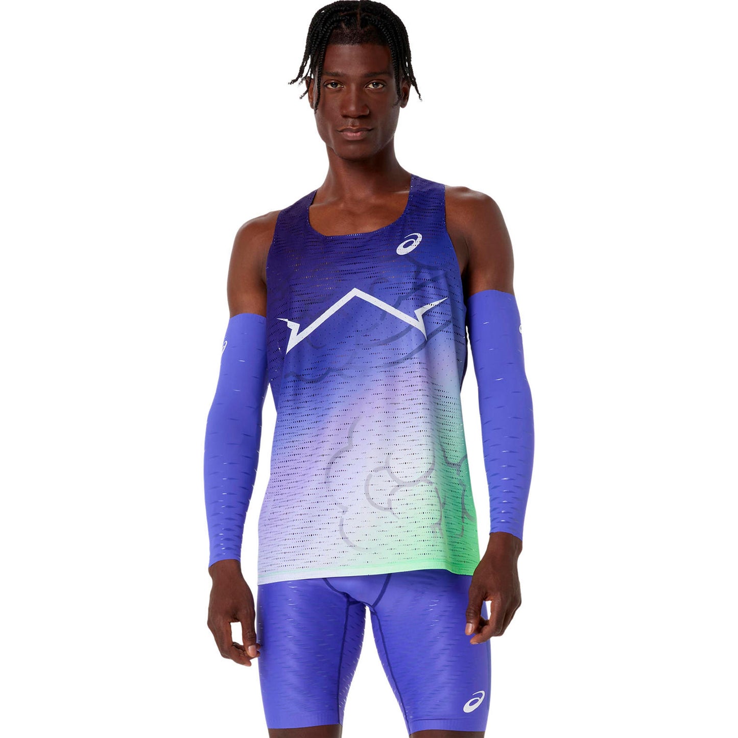 ASICS Metaspeed Koszulka do biegania Mężczyźni-niebieski