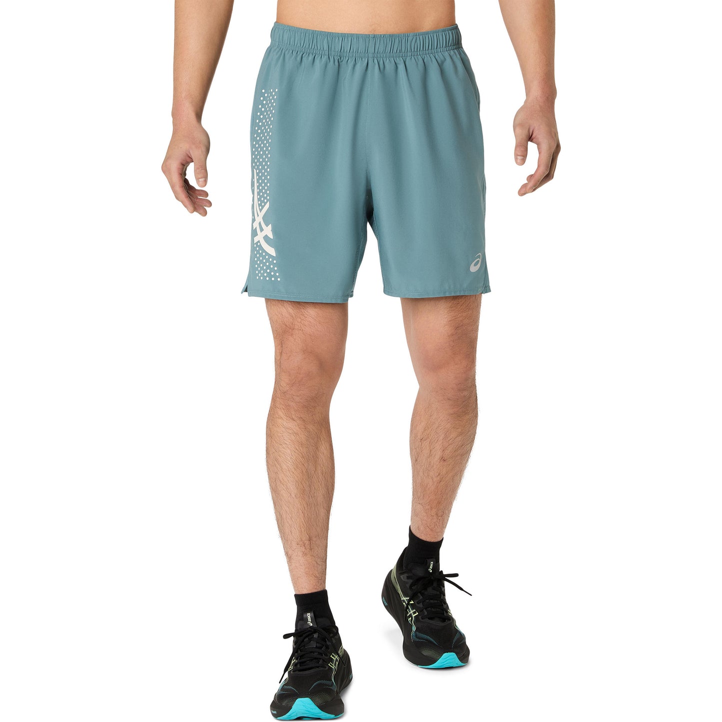 ASICS Icon 7In  Spodenki do biegania Mężczyźni - turkus