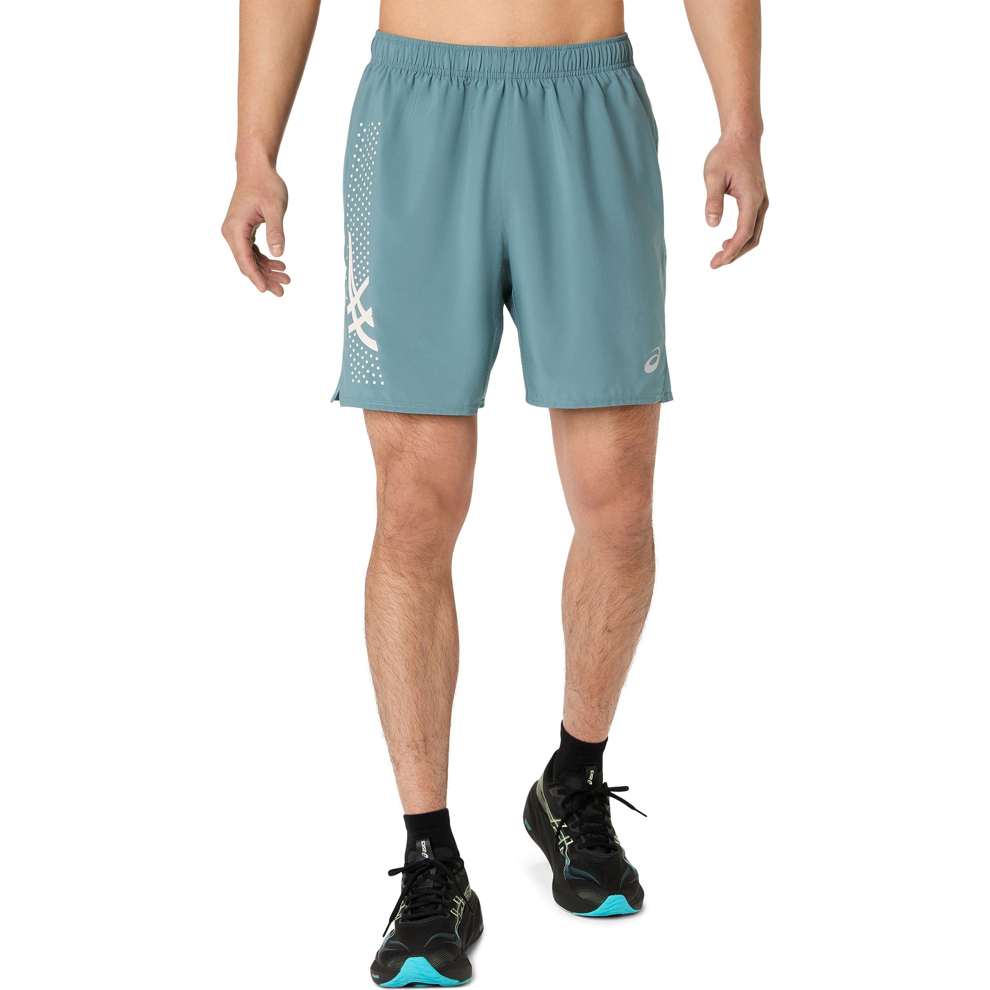 ASICS Icon 7In  Spodenki do biegania Mężczyźni - turkus