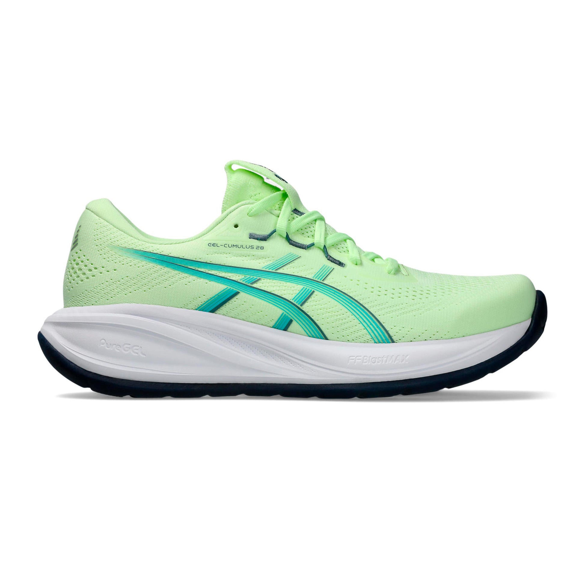 ASICS GEL-CUMULUS 28 But neutralny Mężczyźni - neonowy żółty, turkus