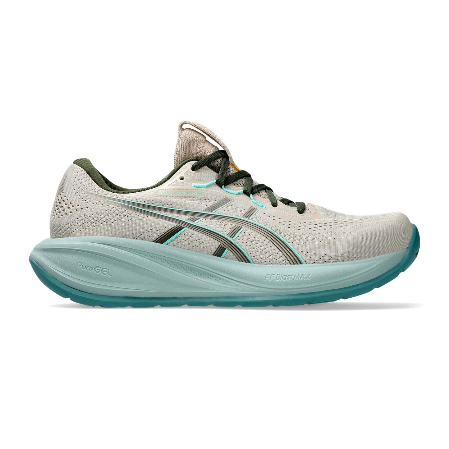 ASICS GEL-CUMULUS 28 But neutralny Mężczyźni - beż, niebieski