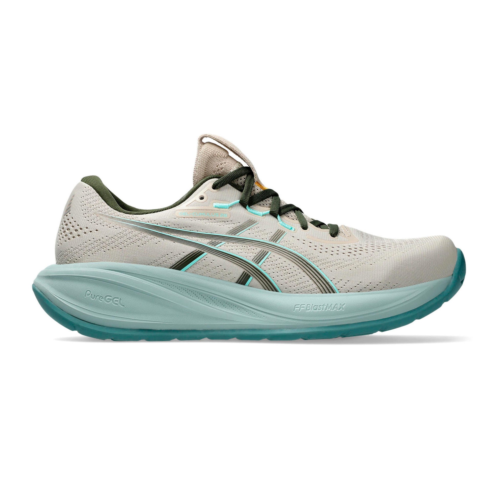 ASICS GEL-CUMULUS 28 But neutralny Mężczyźni - beż, niebieski