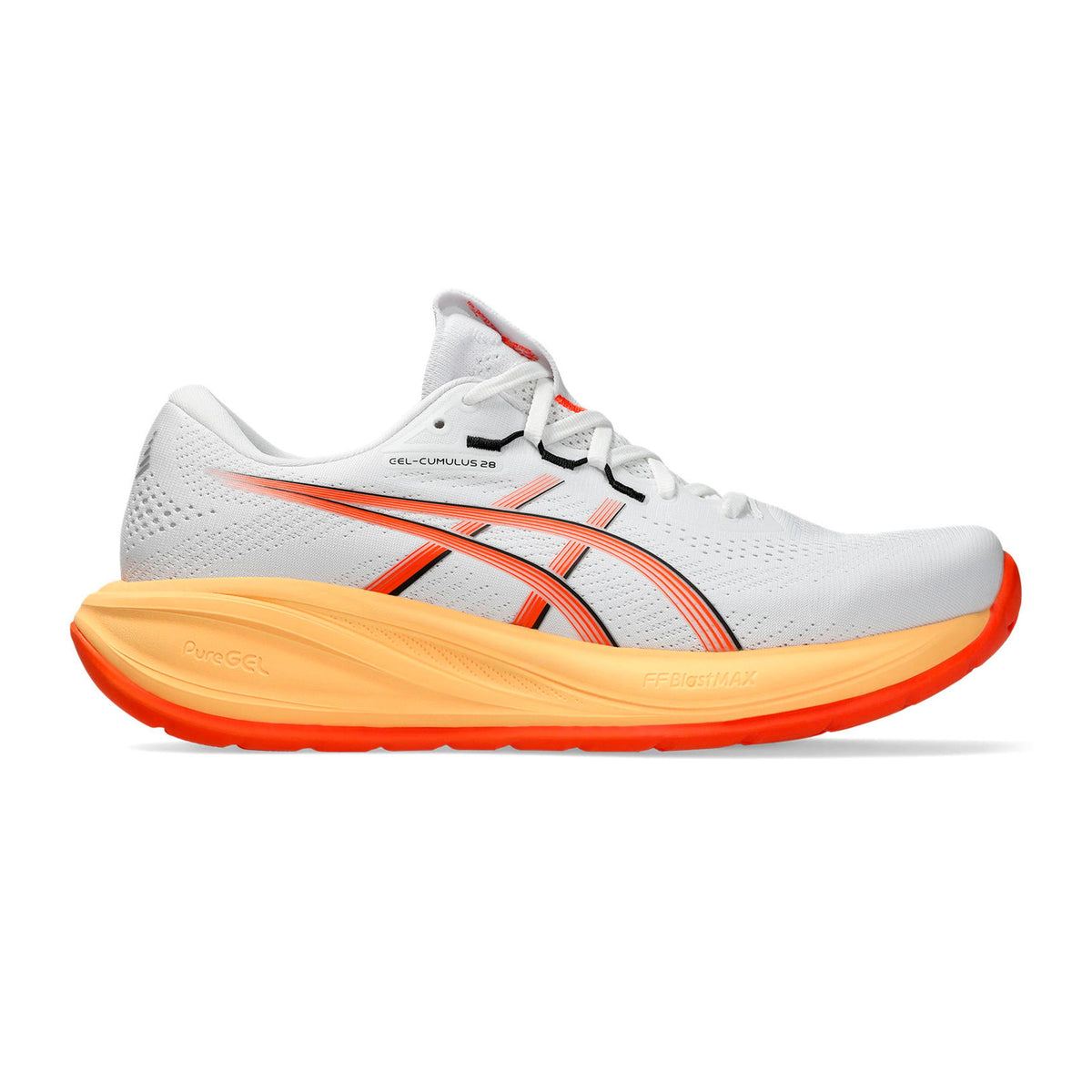 ASICS GEL-CUMULUS 28 But neutralny Mężczyźni - biały, pomarańczowy