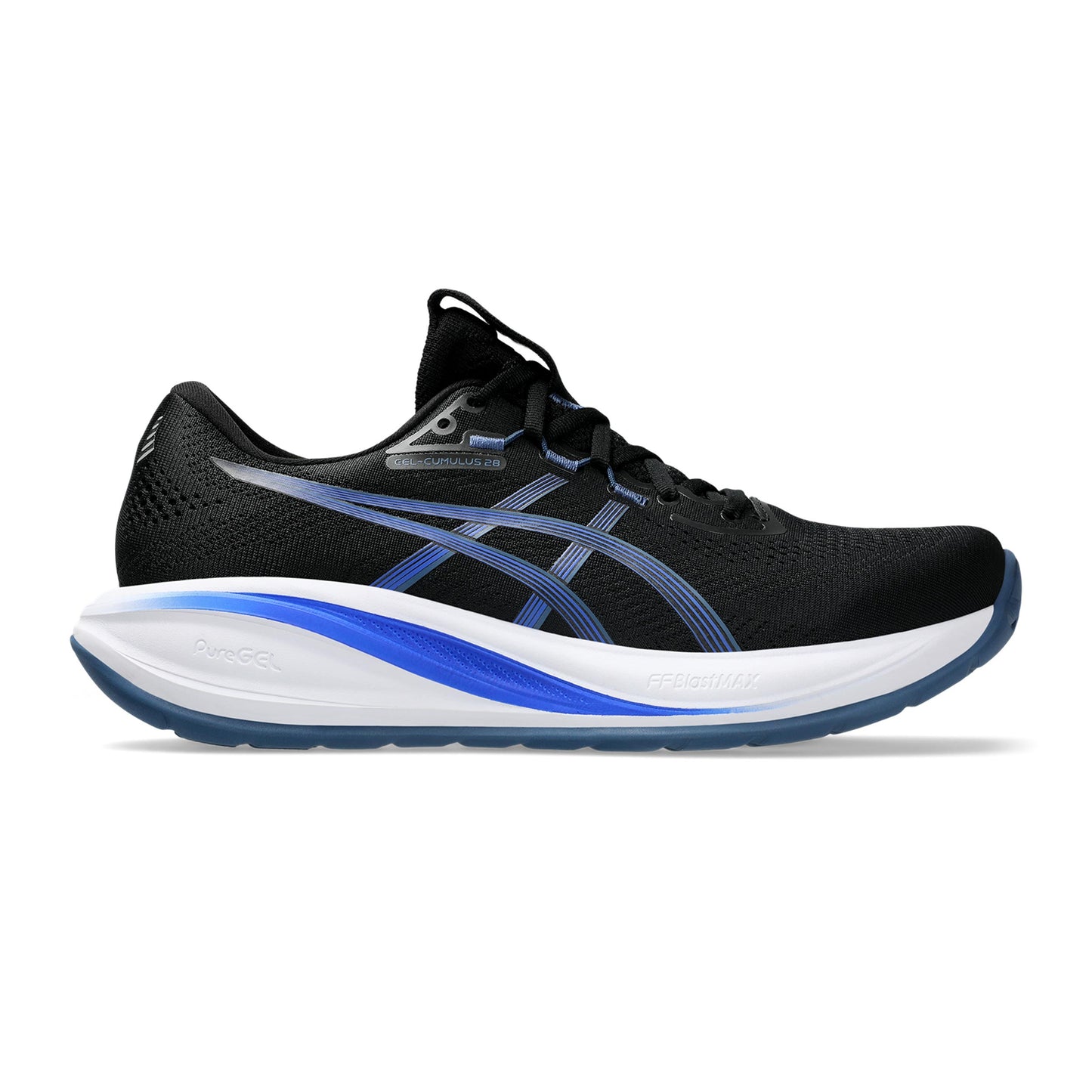 ASICS GEL-CUMULUS 28 But neutralny Mężczyźni - czarny, niebieski