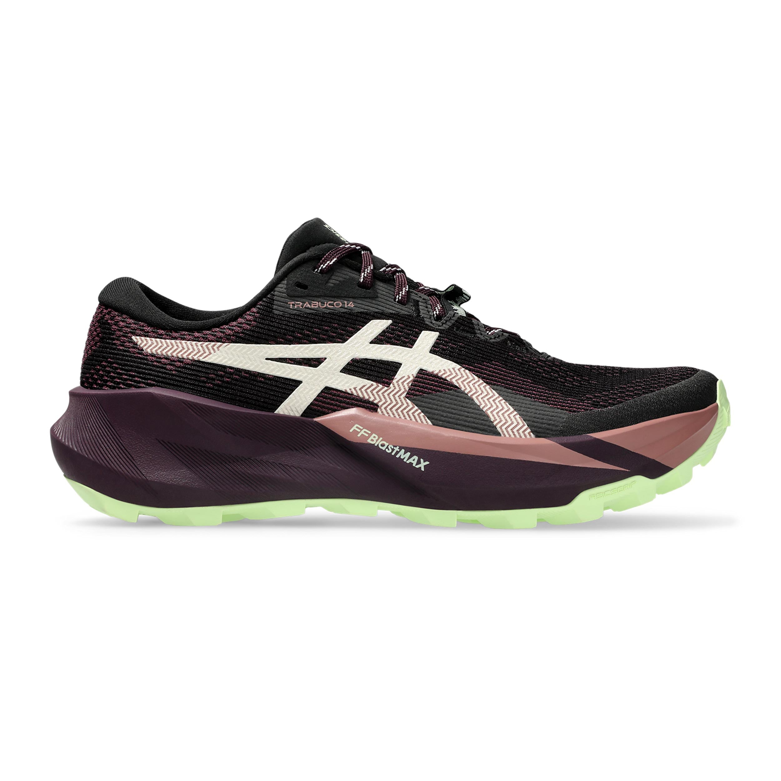 ASICS TRABUCO 14 But trailowy Kobiety - czarny, czerwone wino