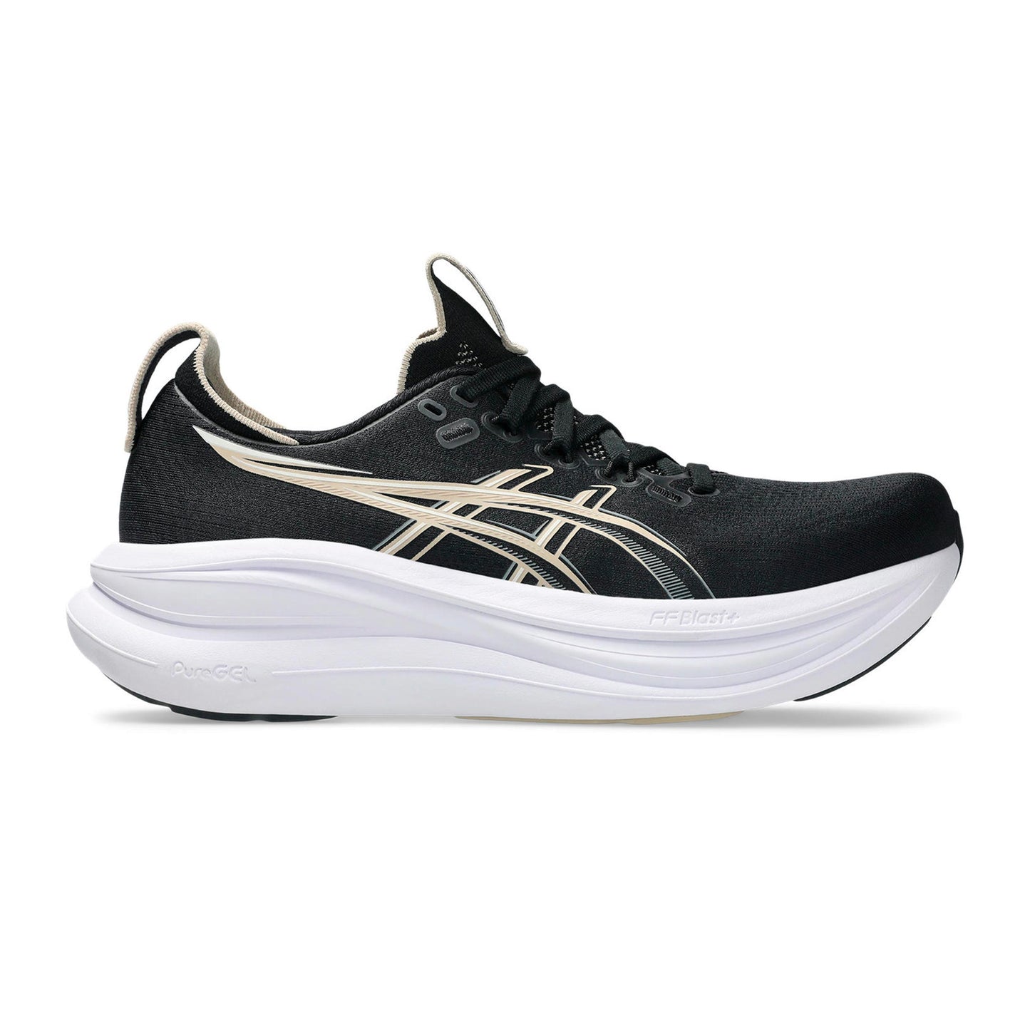 ASICS GEL-NIMBUS 28 But neutralny Kobiety - czarny, krem