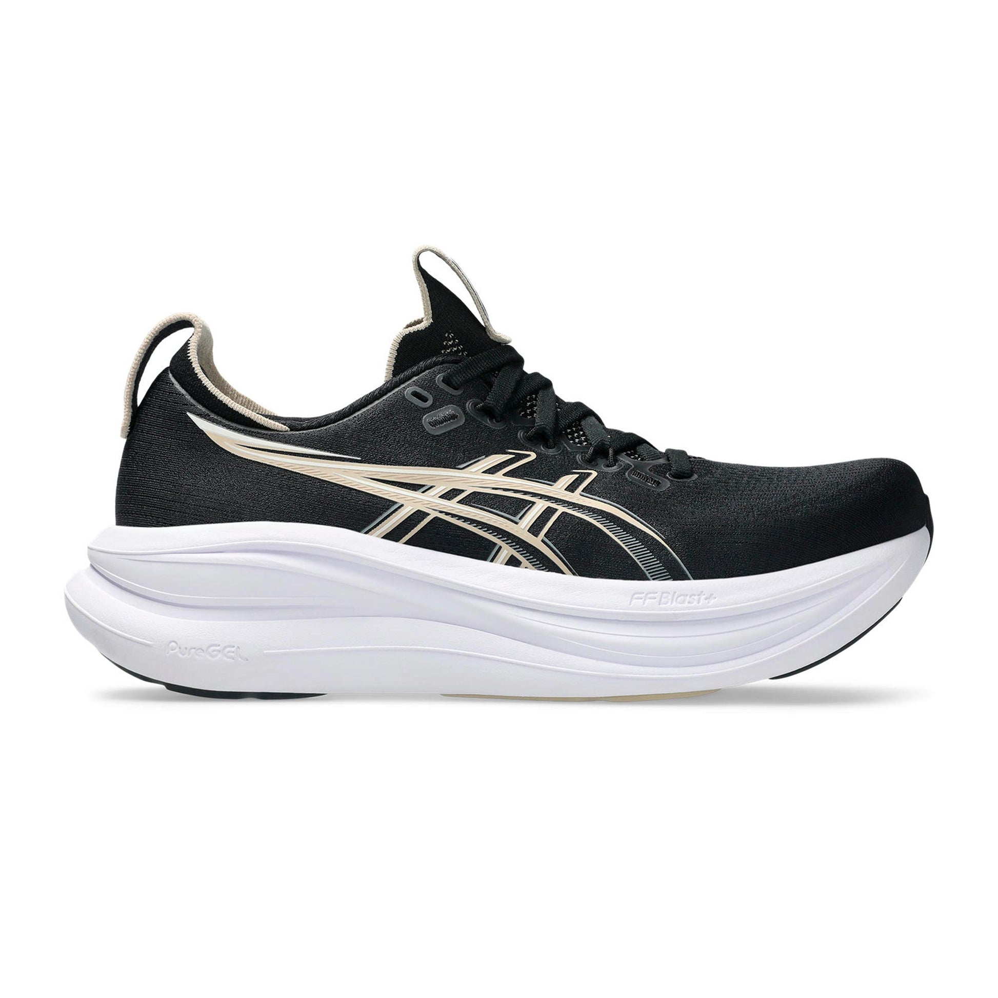 ASICS GEL-NIMBUS 28 But neutralny Kobiety - czarny, krem