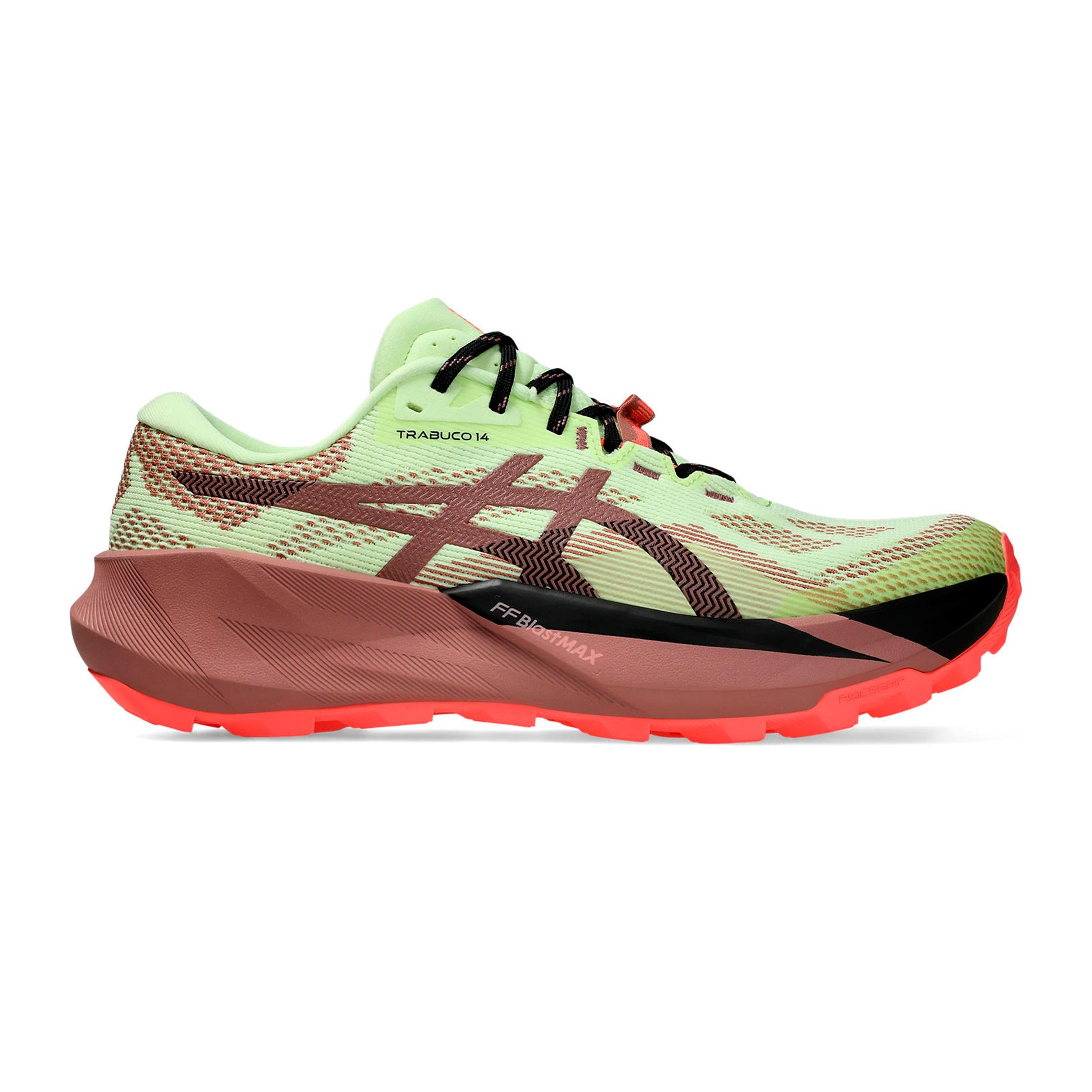 ASICS TRABUCO 14 But trailowy Mężczyźni - neonowy żółty, fiolet
