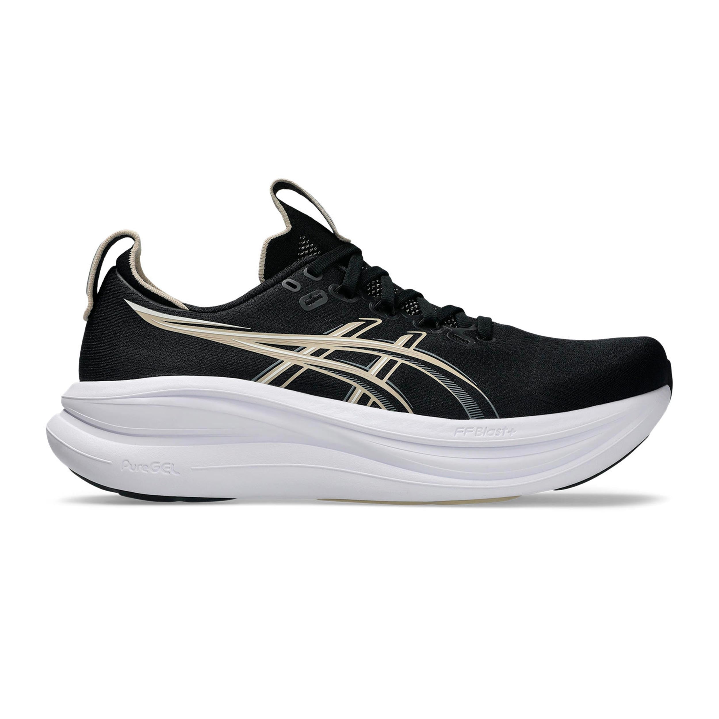 ASICS GEL-NIMBUS 28 But neutralny Mężczyźni - czarny, krem