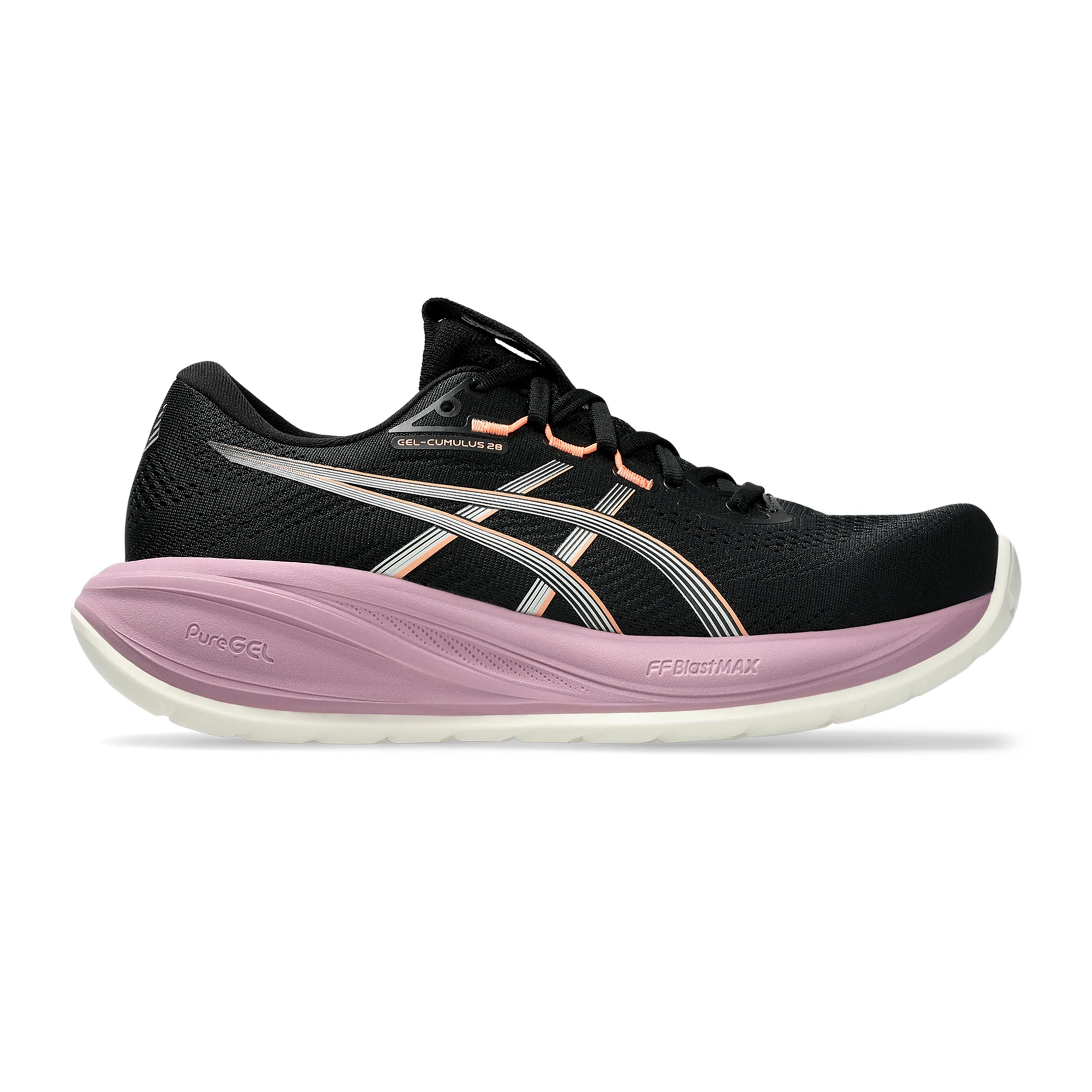 ASICS GEL-CUMULUS 28 But neutralny Kobiety - czarny, liliowy