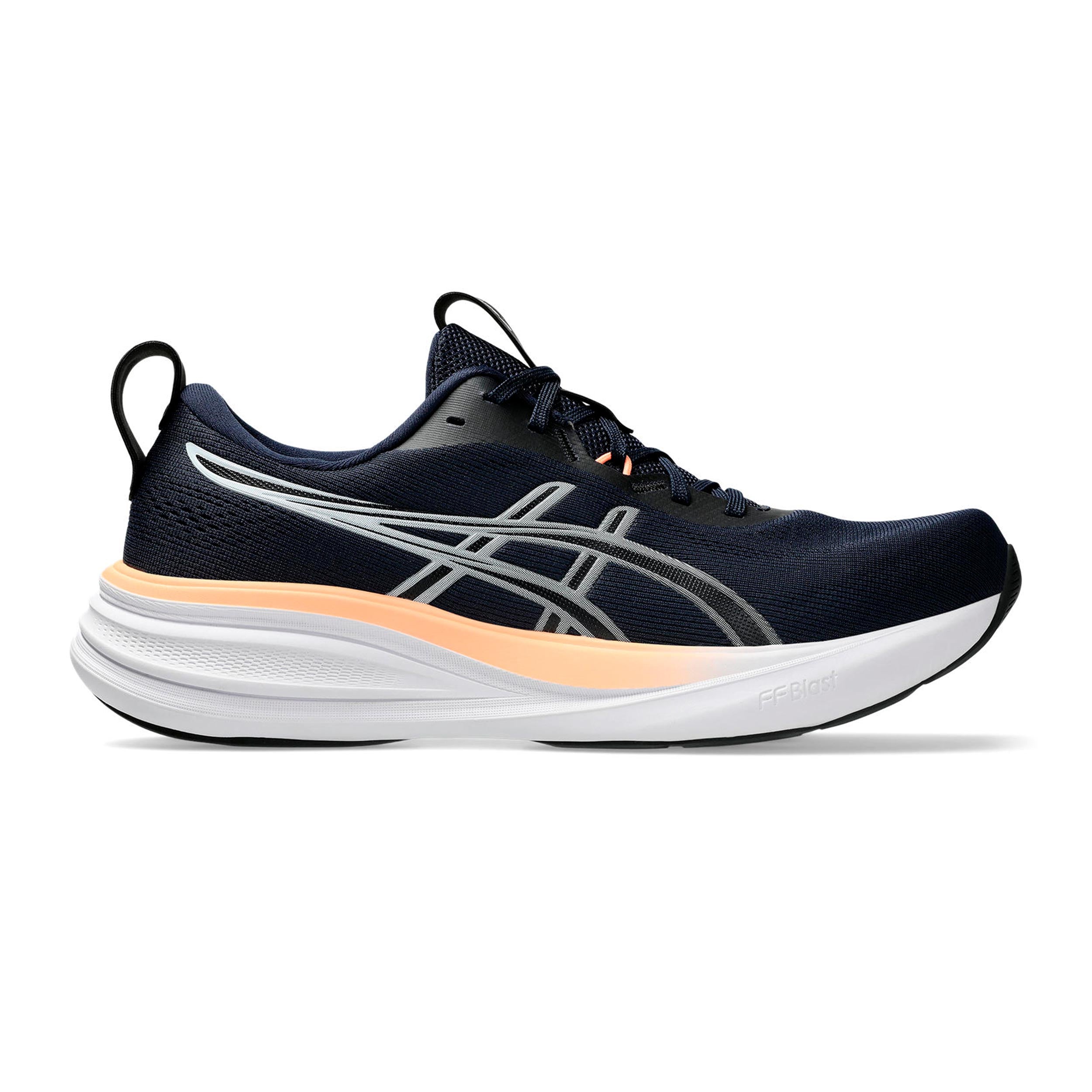 ASICS GEL-PULSE 17 But neutralny Mężczyźni - ciemnoniebieski, pomarańczowy