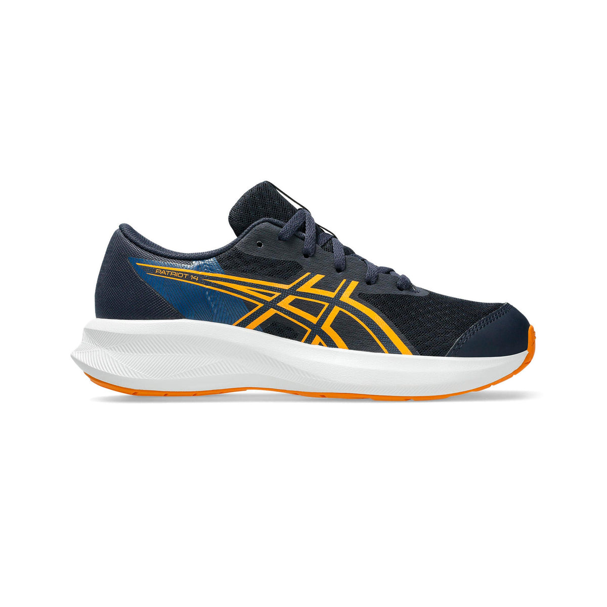 ASICS Patriot 14 GS But neutralny Dzieci - ciemnoniebieski, żółty