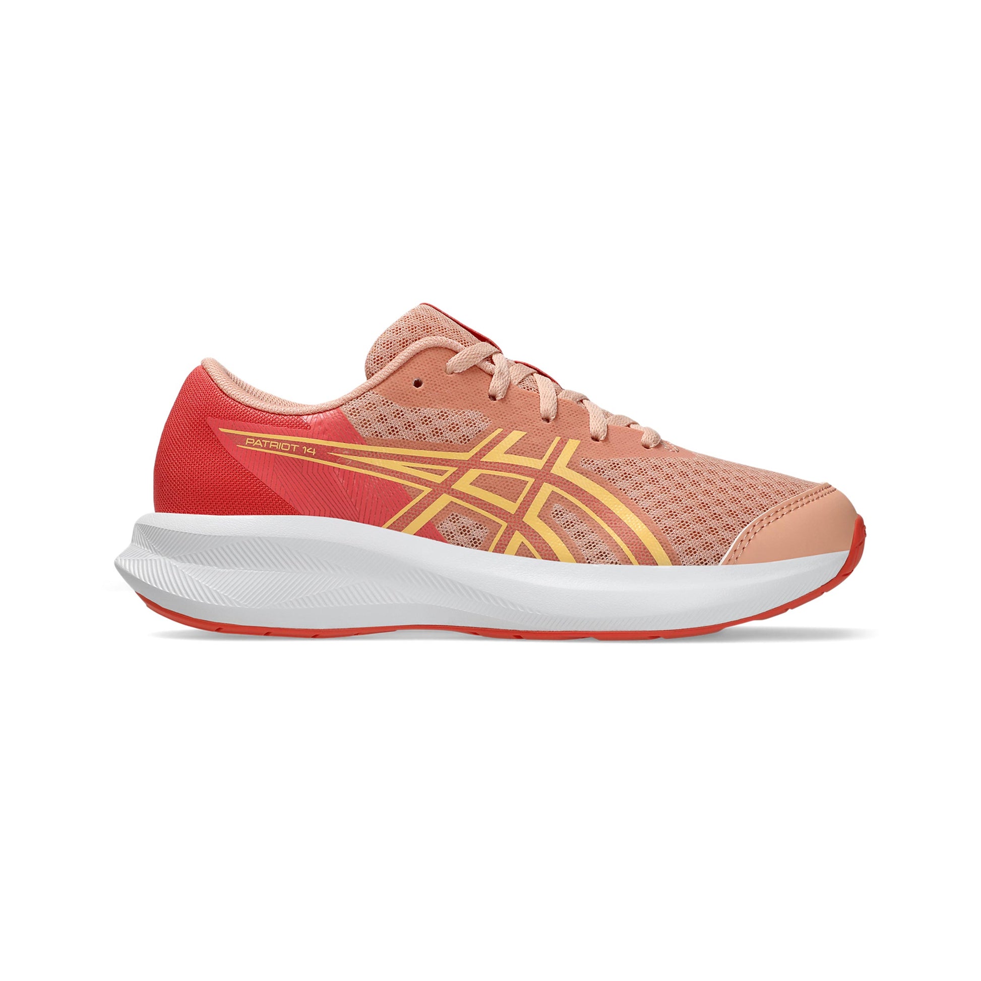 ASICS PATRIOT 14 GS But neutralny Dzieci - pomarańczowy, morela