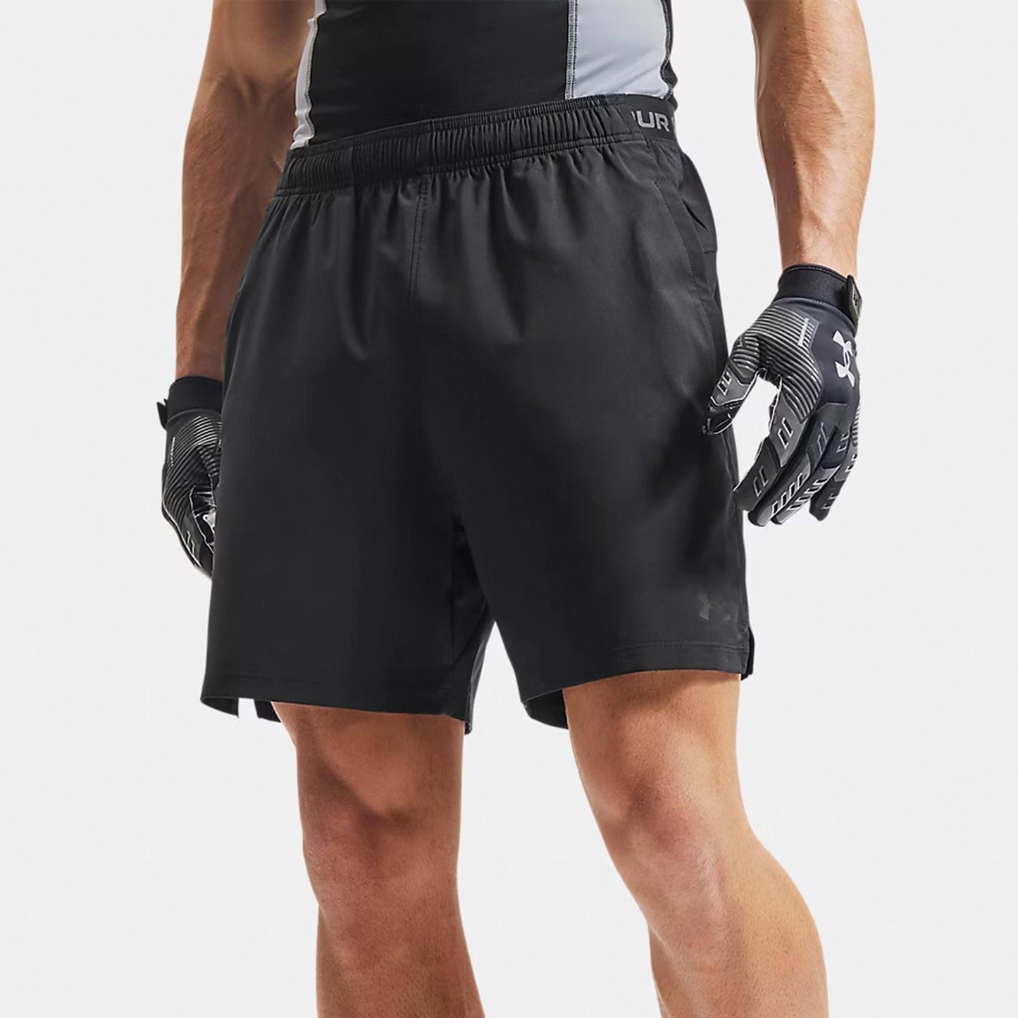 Under Armour Vanish Woven 2.0 6in Szorty Mężczyźni - czarny, ciemnoszary