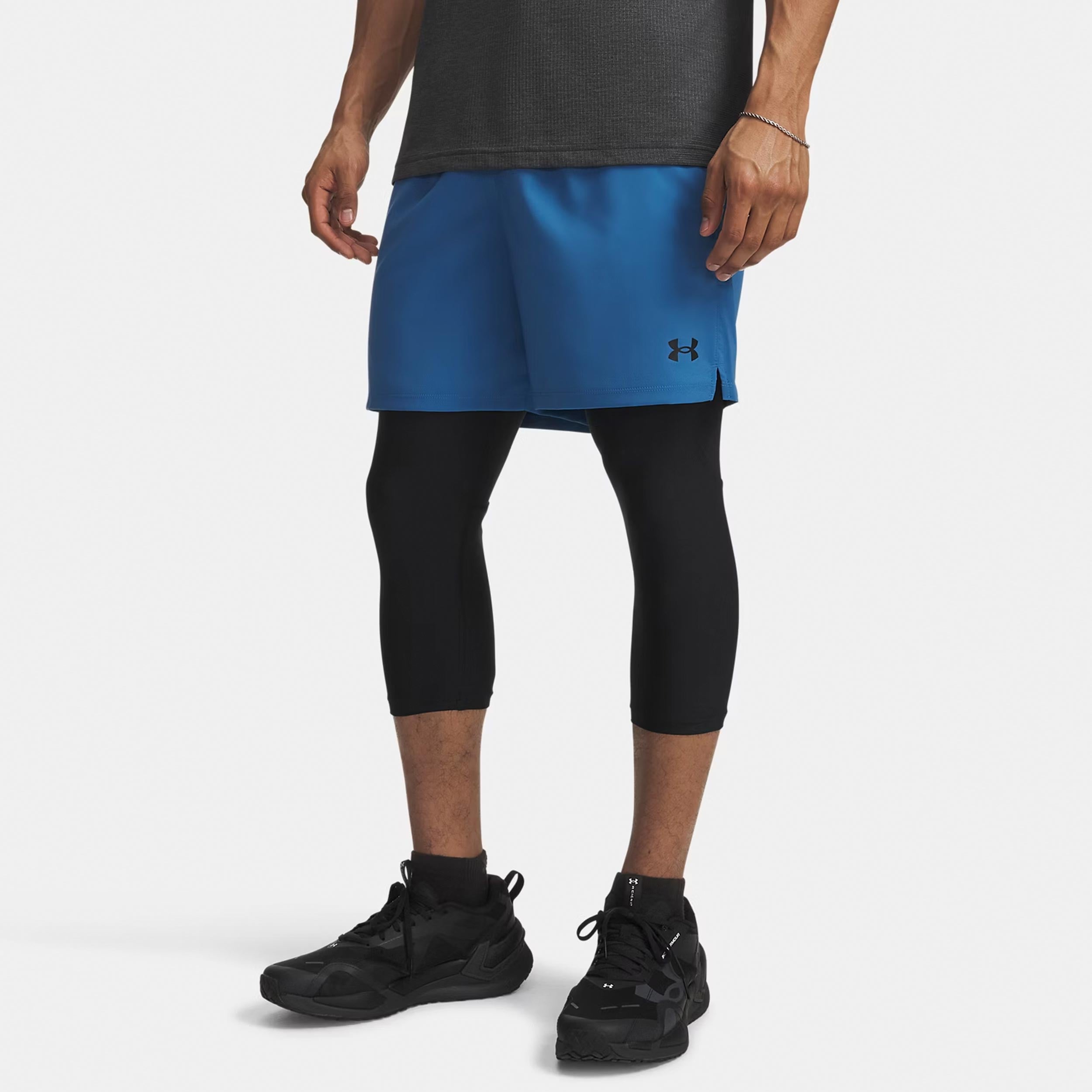 Under Armour Vanish Woven 2.0 6in Szorty Mężczyźni - niebieski, czarny