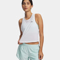 Tech Sport Mesh Crop Tank top Kobiety-biały, czarny