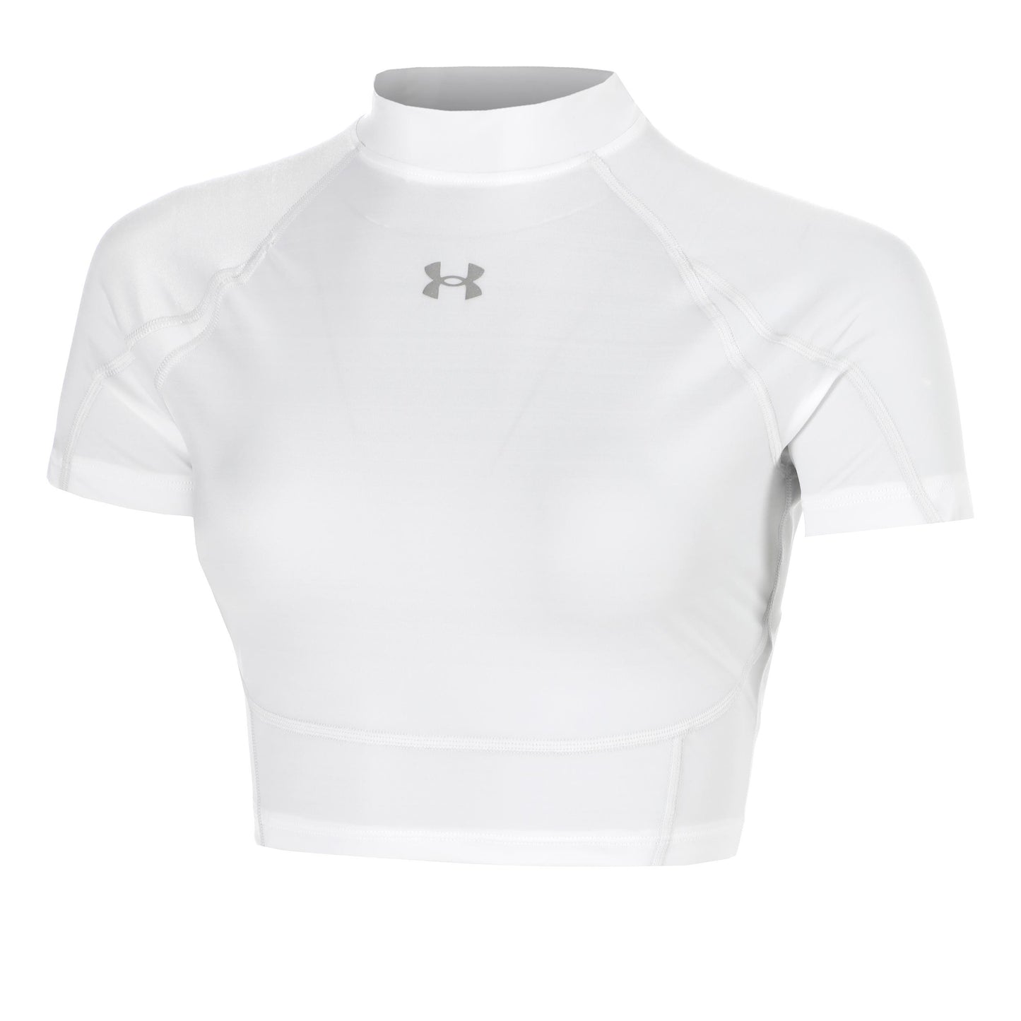 Under Armour HeatGear Elite Crop Koszulka Kobiety-biały