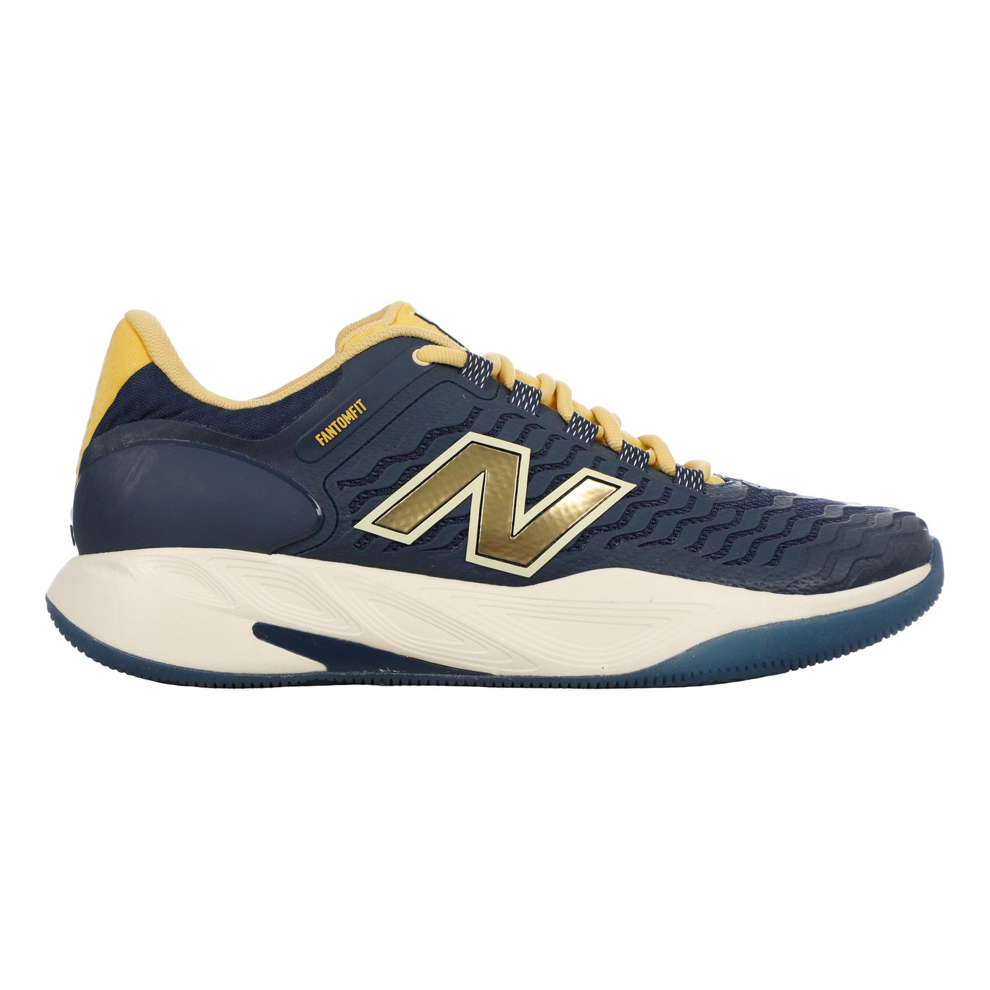 New Balance Fresh Foam X CT-Rally v2 buty do tenisa allcourt Mężczyźni - ciemnoniebieski, żółty