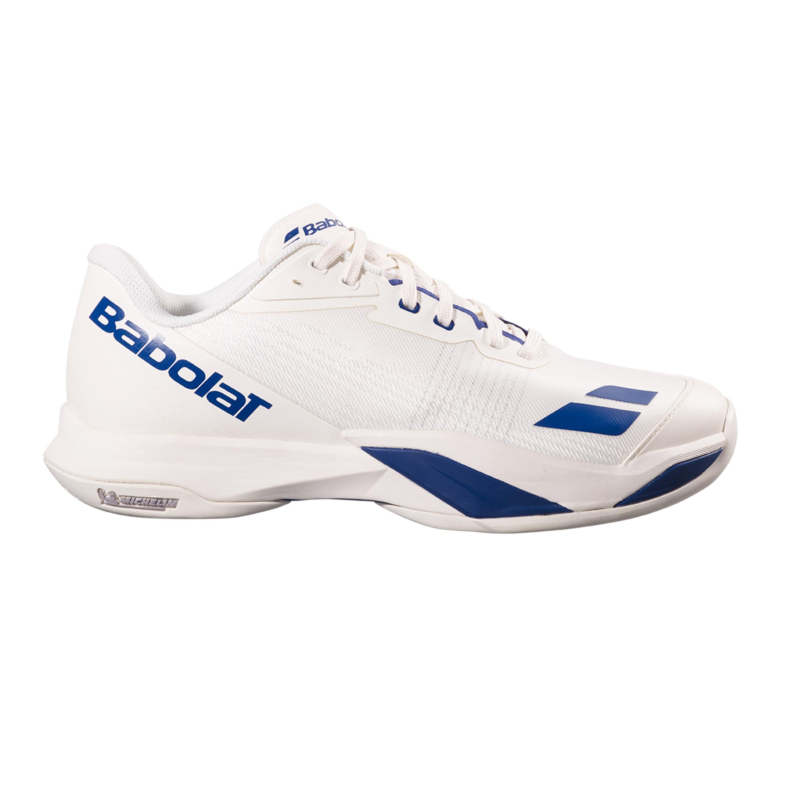 Babolat Jet Mach 4 buty do tenisa allcourt Mężczyźni - krem, ciemnoniebieski
