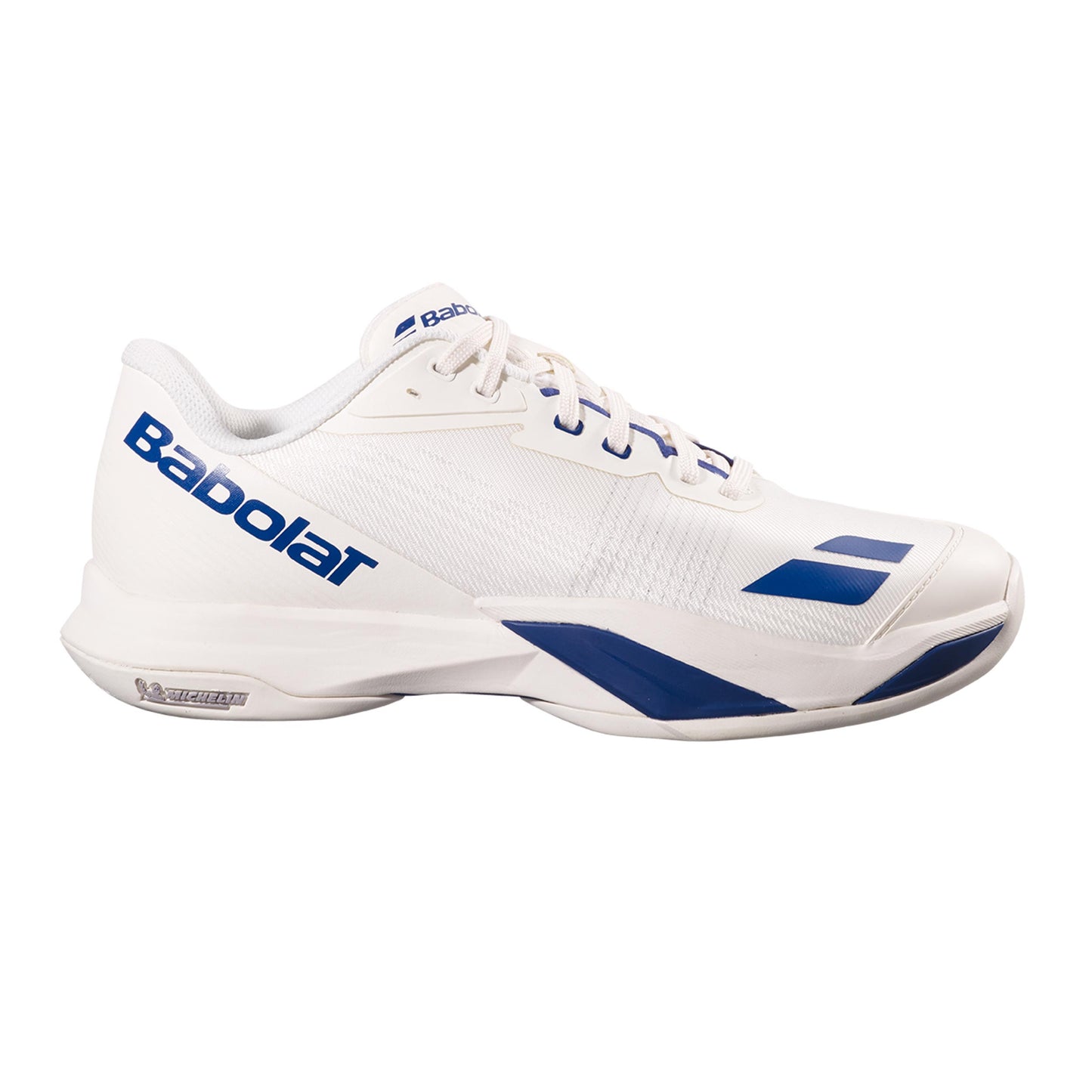 Babolat Jet Mach 4 buty do tenisa allcourt Mężczyźni - krem, ciemnoniebieski