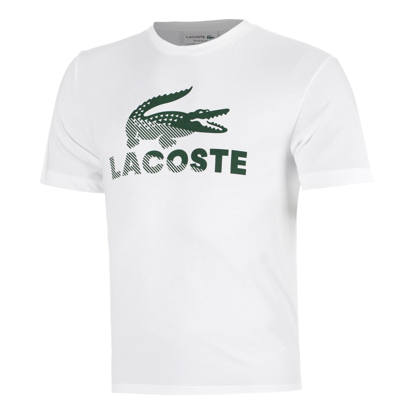 Lacoste Koszulka Mężczyźni - biały, zieleń