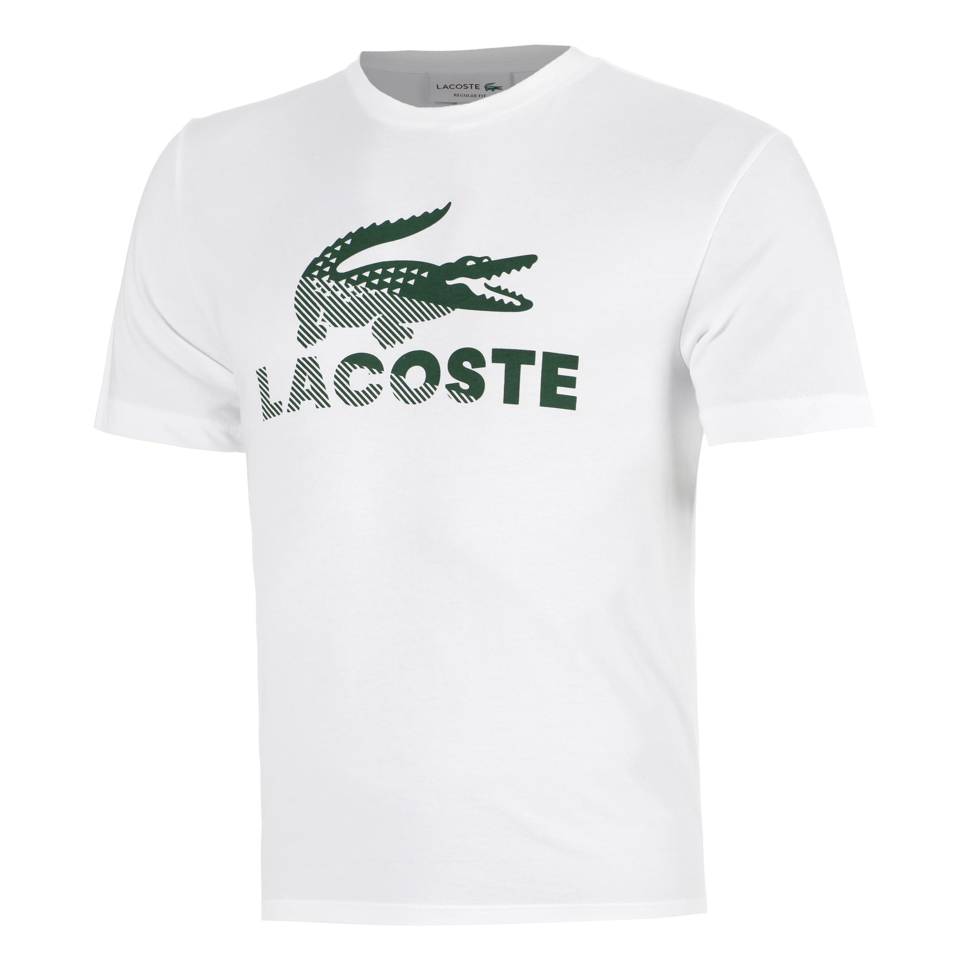 Lacoste Koszulka Mężczyźni - biały, zieleń