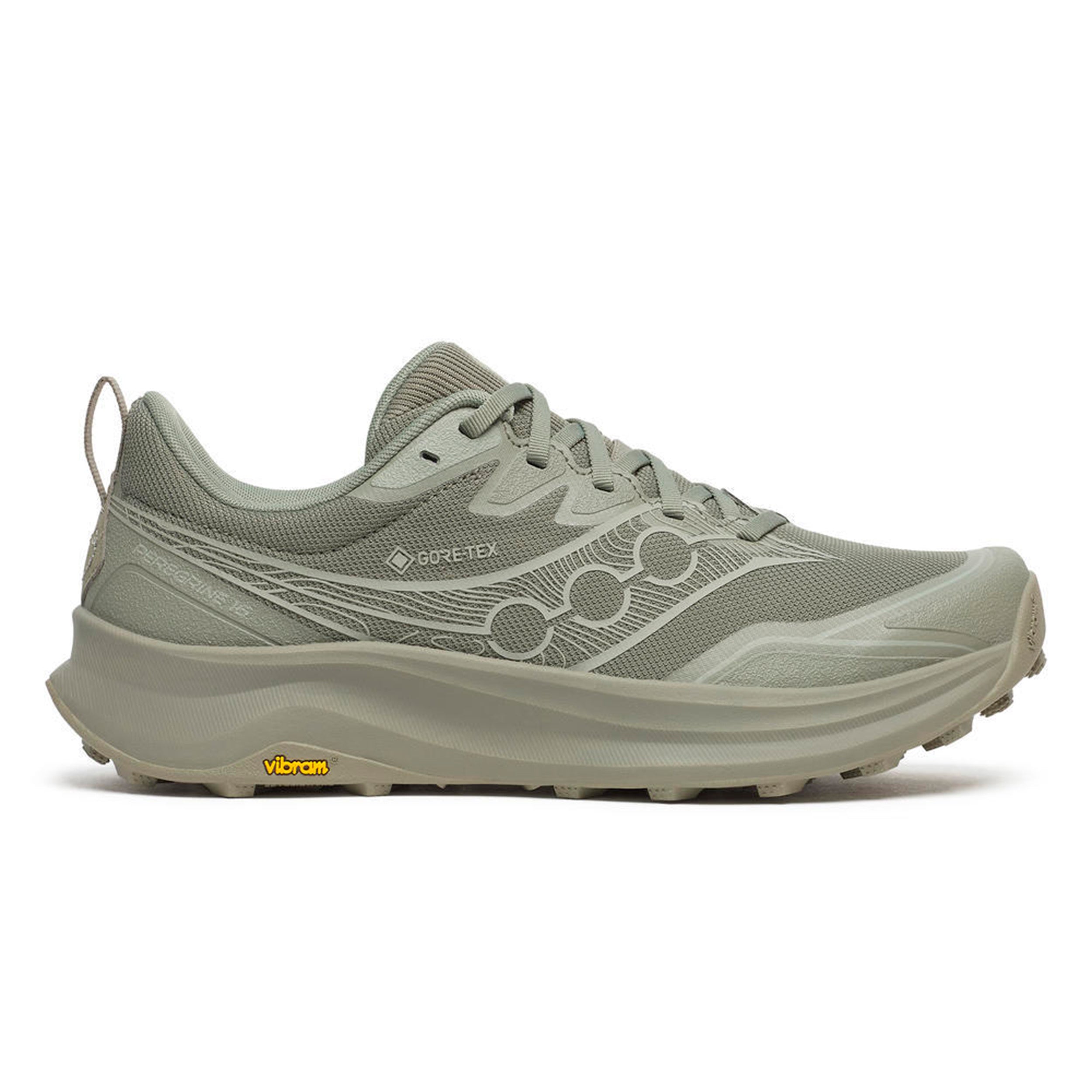 Saucony Peregrine 16 GTX But trailowy Mężczyźni - oliwka, khaki