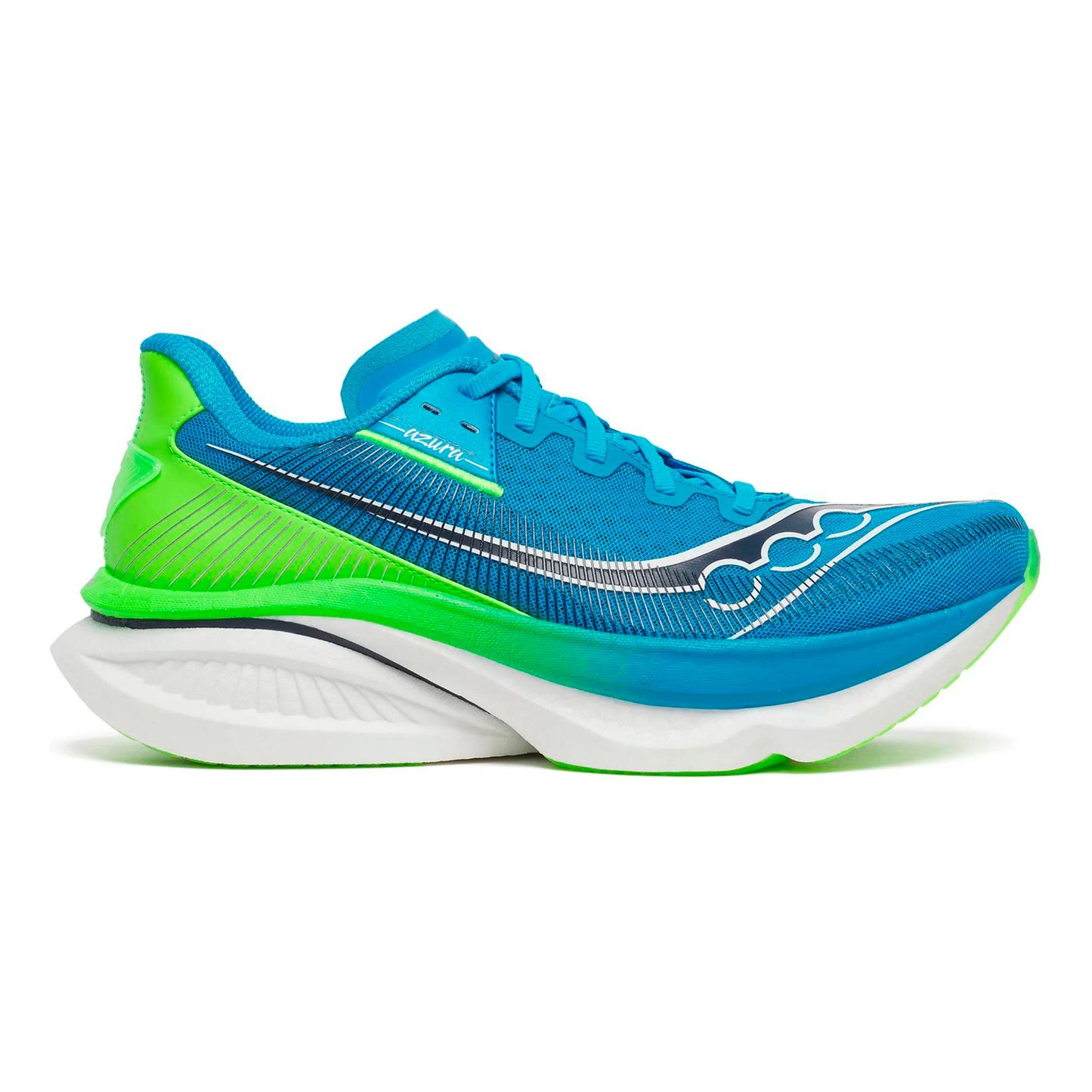 Saucony Endorphin Azura But neutralny Mężczyźni-niebieski, zieleń