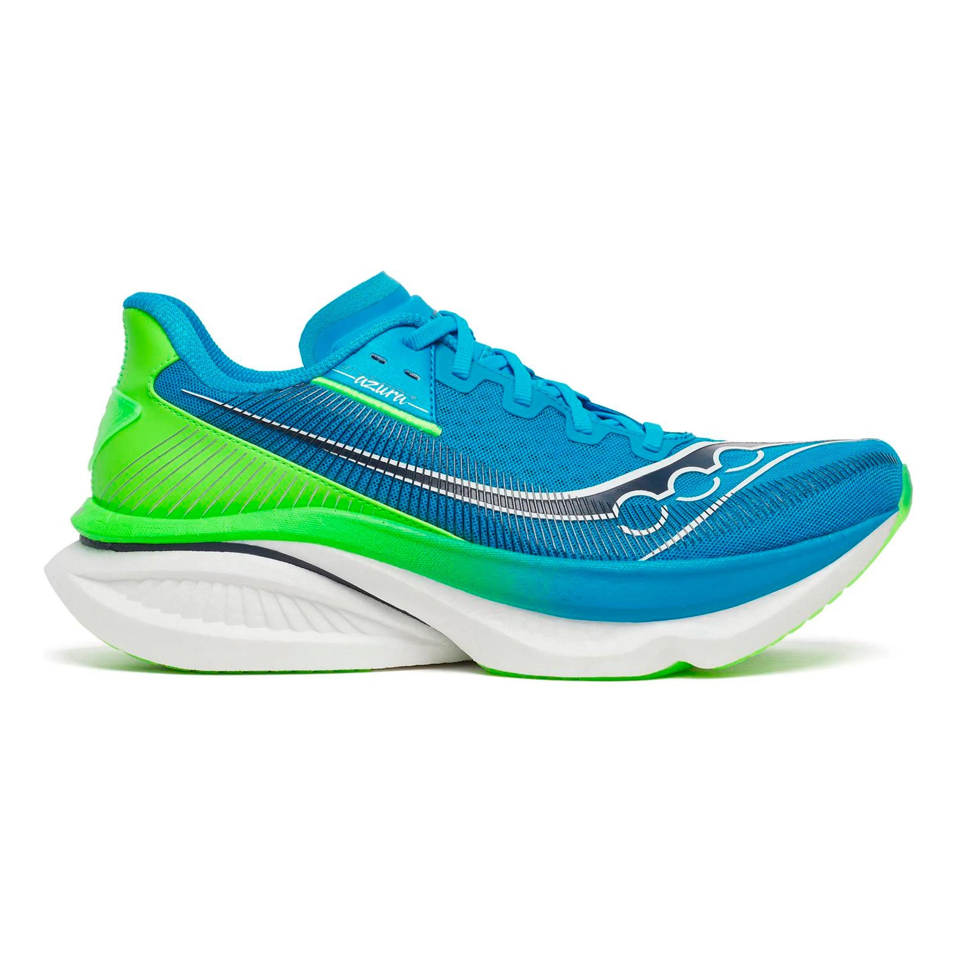 Saucony Endorphin Azura But neutralny Mężczyźni-niebieski, zieleń