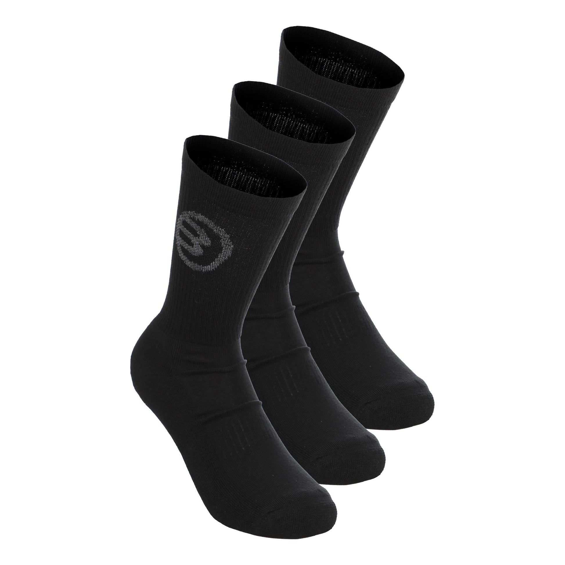 Bullpadel BP262 (PACK DE 3) Skarpety sportowe Unisex - czarny