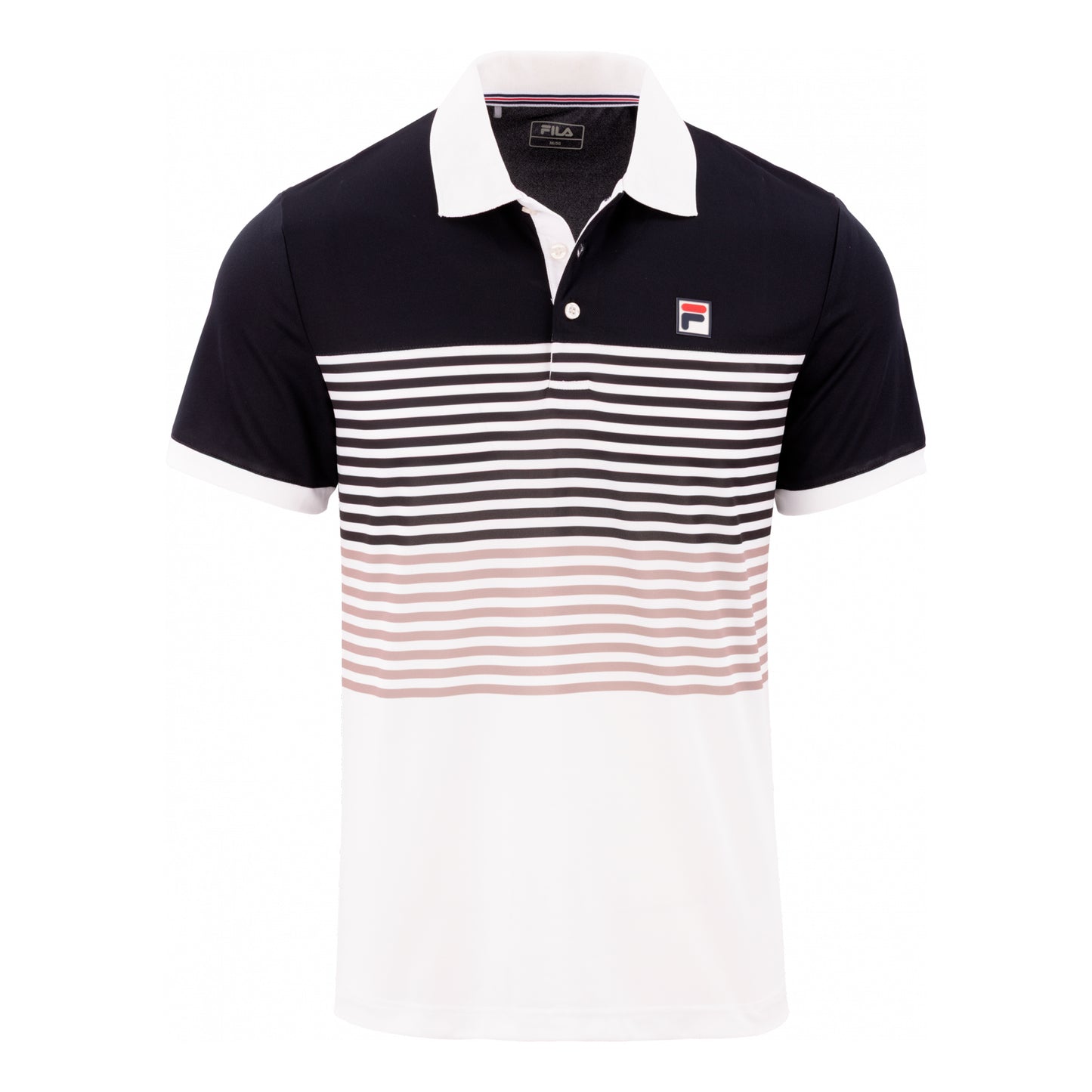 Fila BB Monte Carlo Polo Mężczyźni - czarny, złamana biel