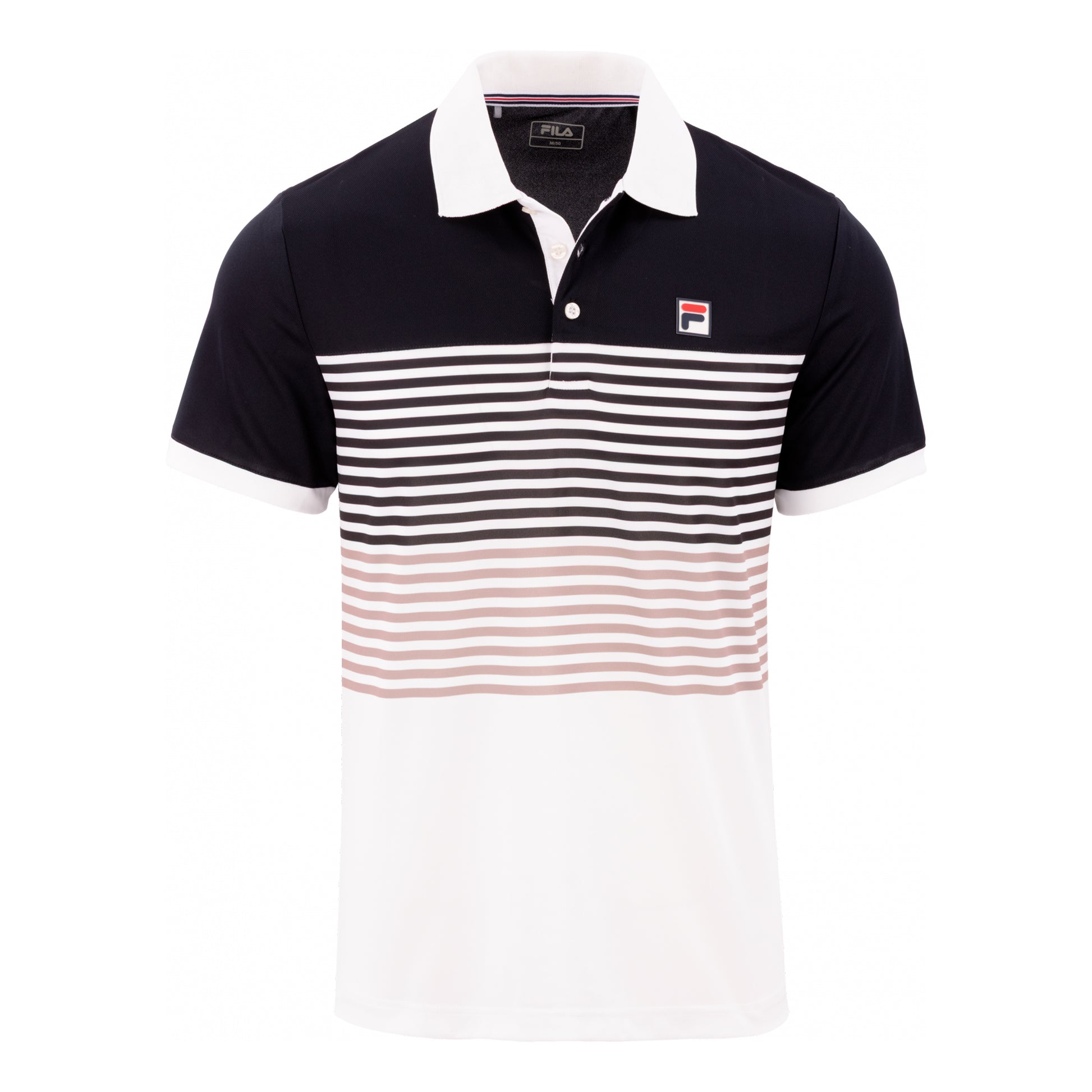 Fila BB Monte Carlo Polo Mężczyźni - czarny, złamana biel