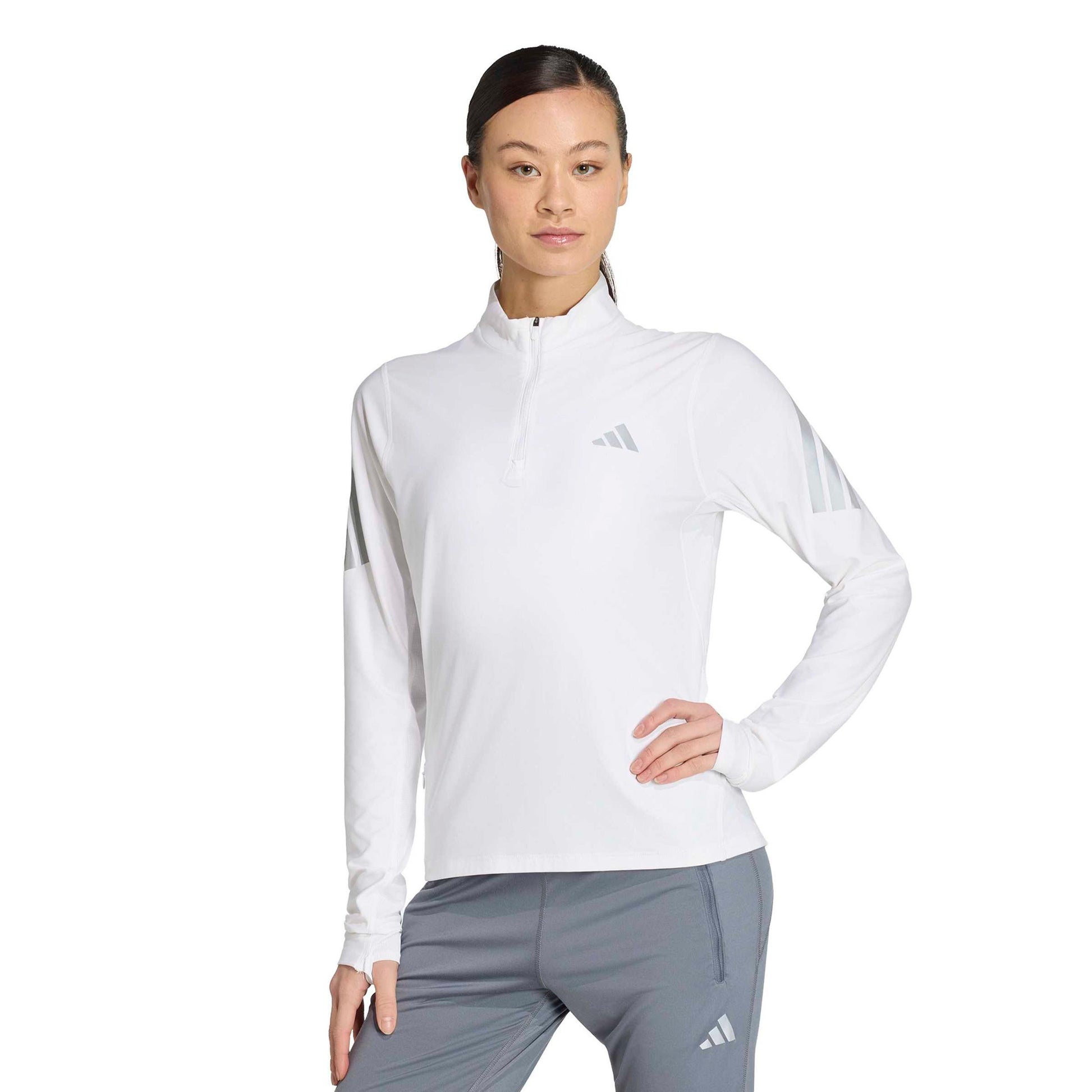 adidas adi365 Koszulka do biegania Kobiety - biały, srebrny