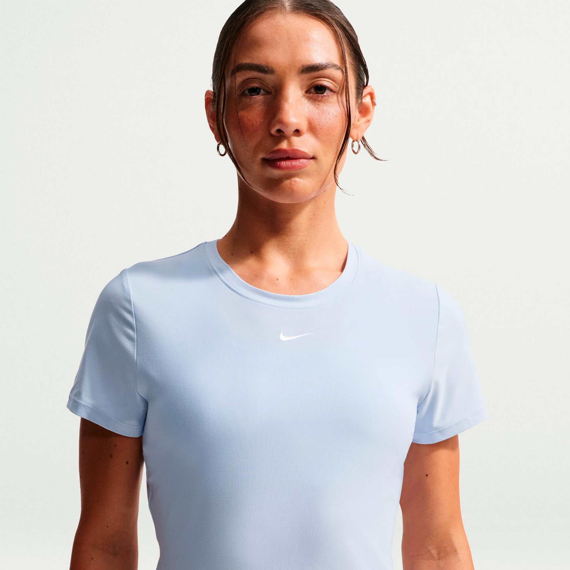 Nike Dri-Fit Victory  Koszulka Kobiety - jasnoniebieski