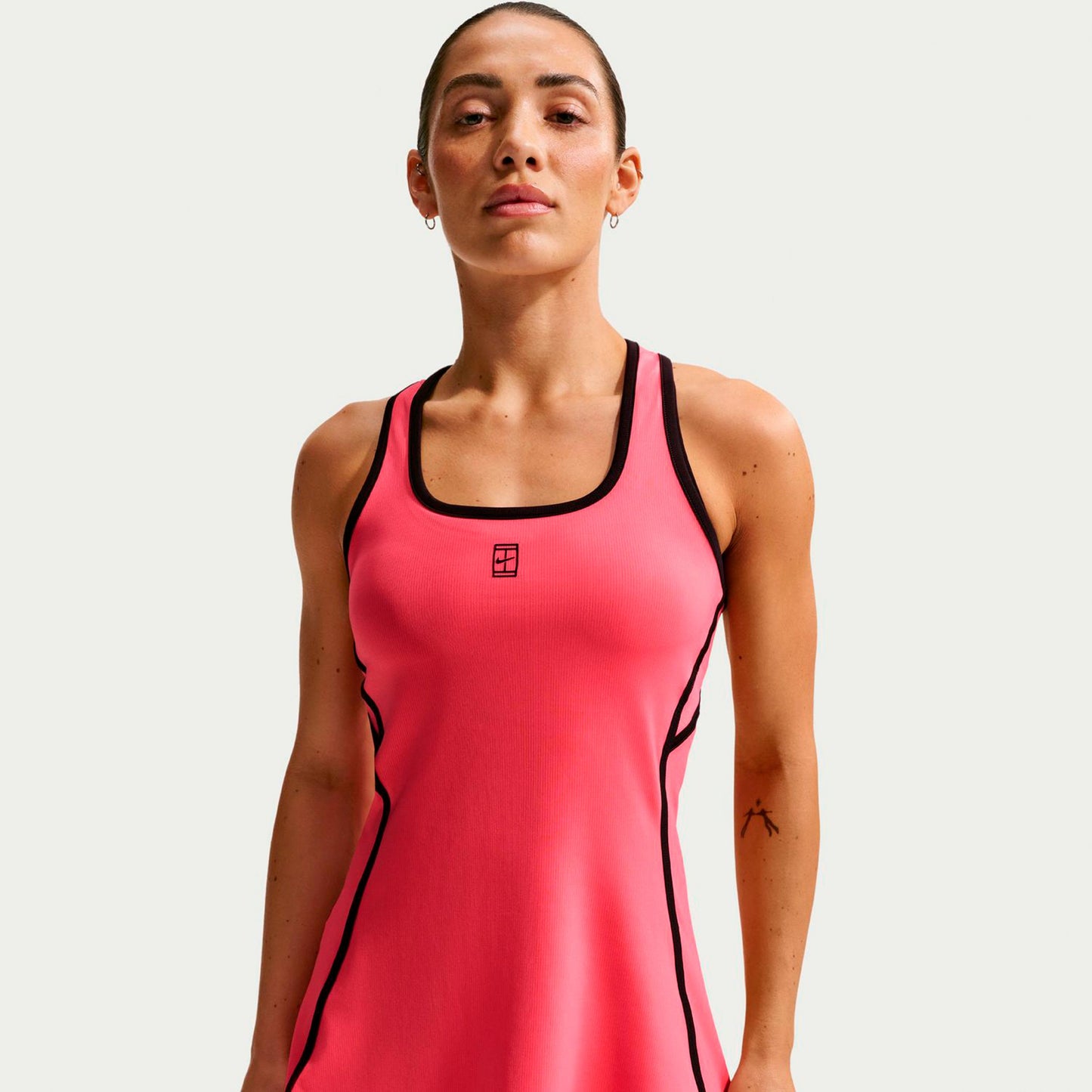 Nike Court Dri-Fit Advantage Sukienka Kobiety-koral