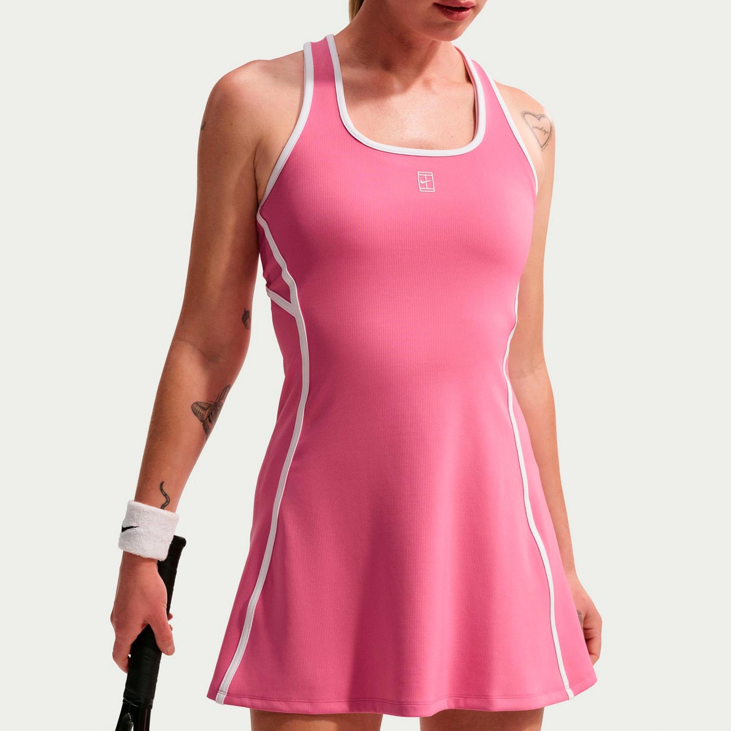 Nike Court Dri-Fit Advantage Sukienka Kobiety - róż