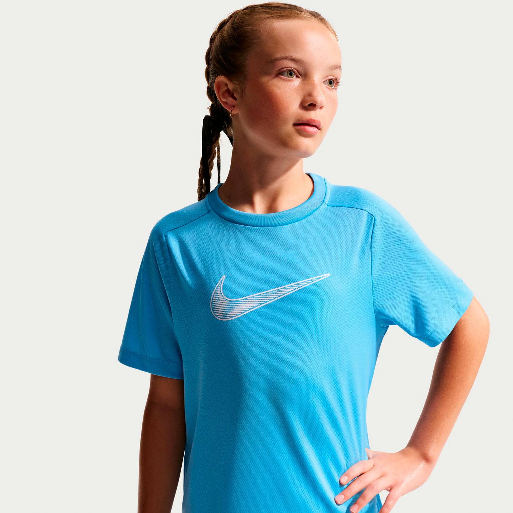 Nike Dri-Fit Multi  Koszulka Dzieci - jasnoniebieski, jasnoniebieski