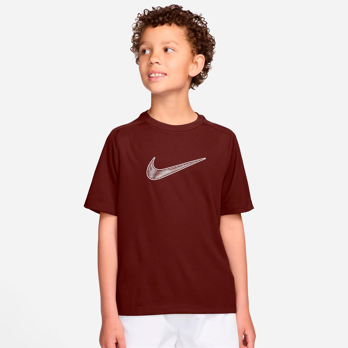 Nike Dri-Fit Multi  Koszulka Chłopcy - brąz