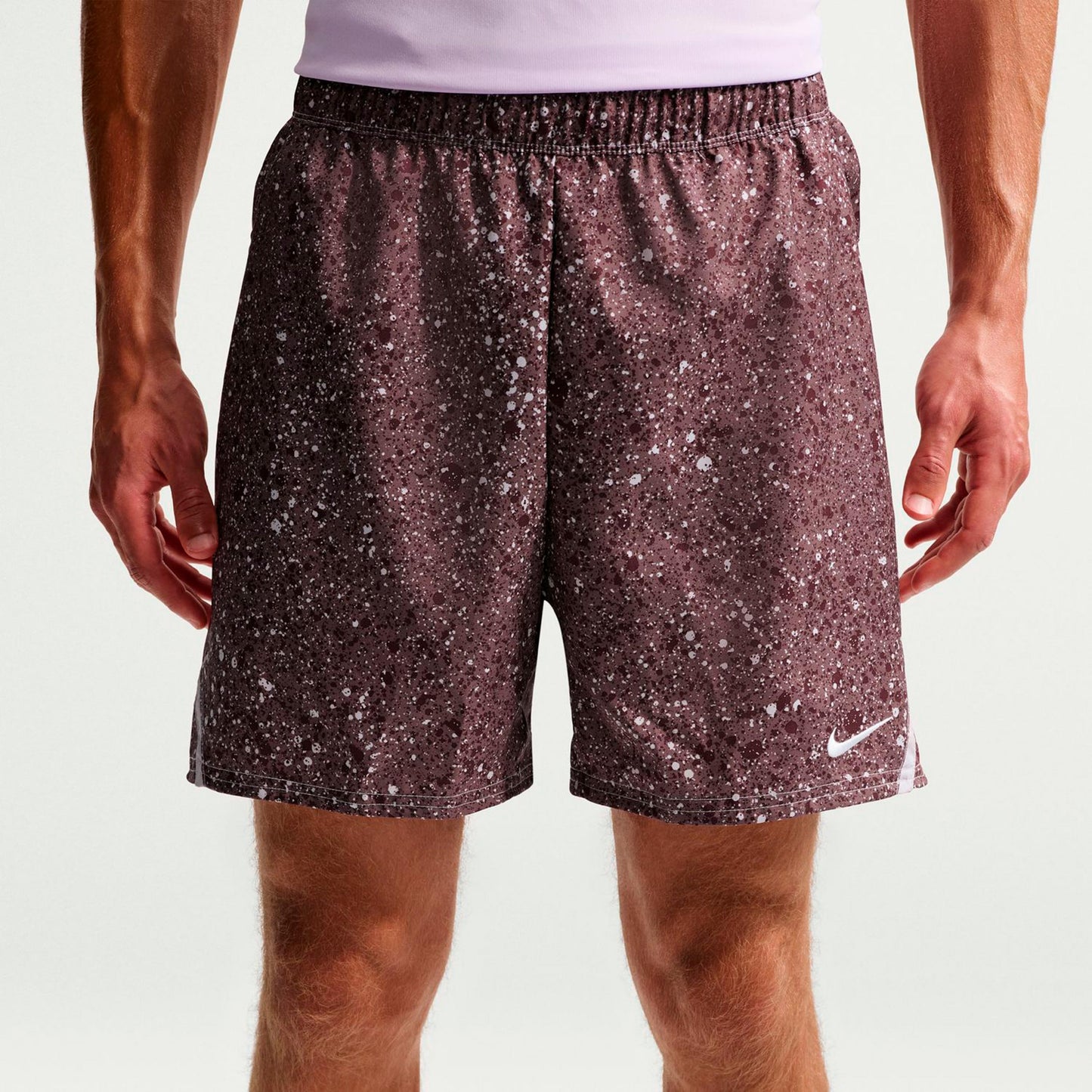 Nike Court Dri-Fit Victory 7in Szorty Mężczyźni - fiolet, wielokolorowy