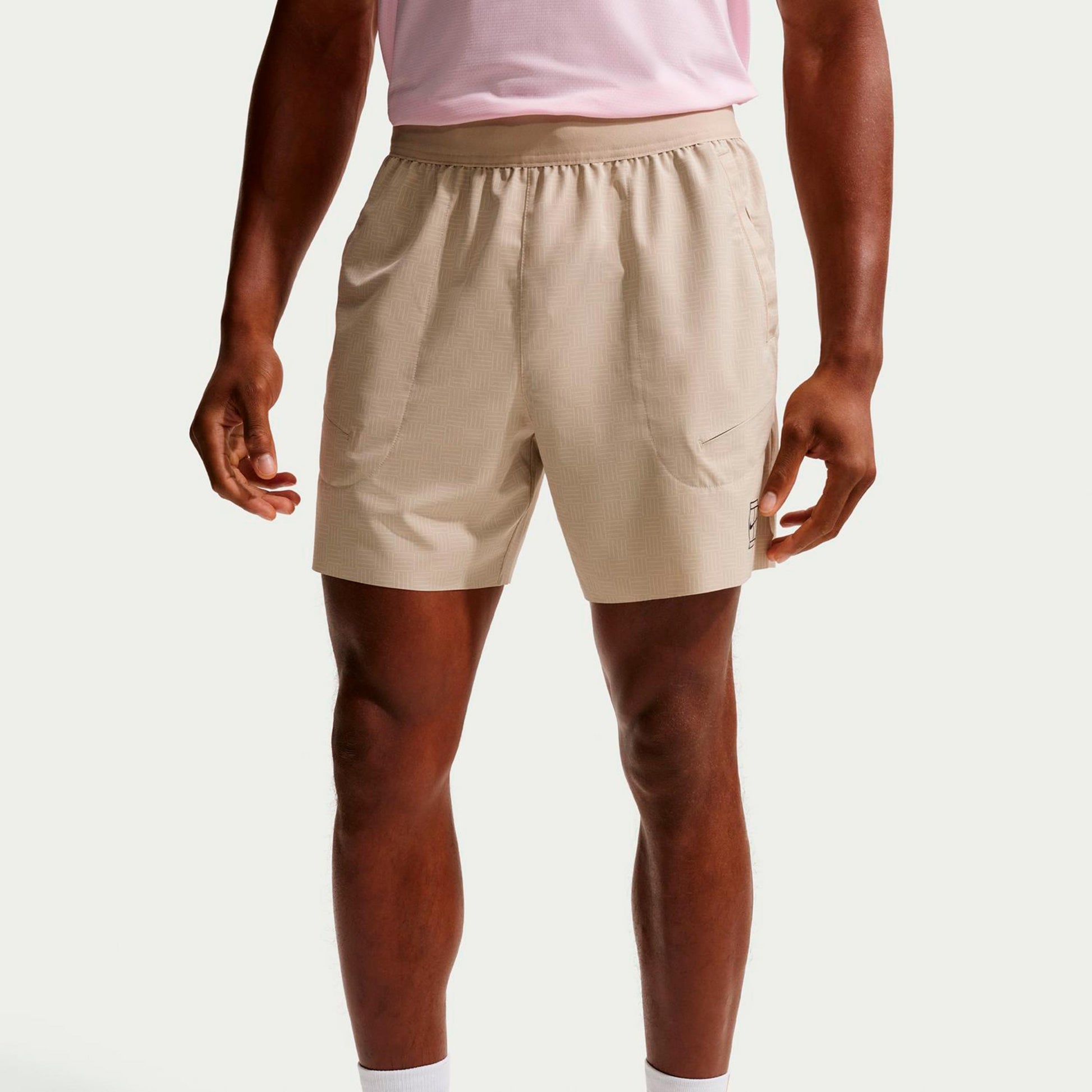 Nike Jannik Sinner Court Dri-Fit Advantage 6in Szorty Mężczyźni-khaki