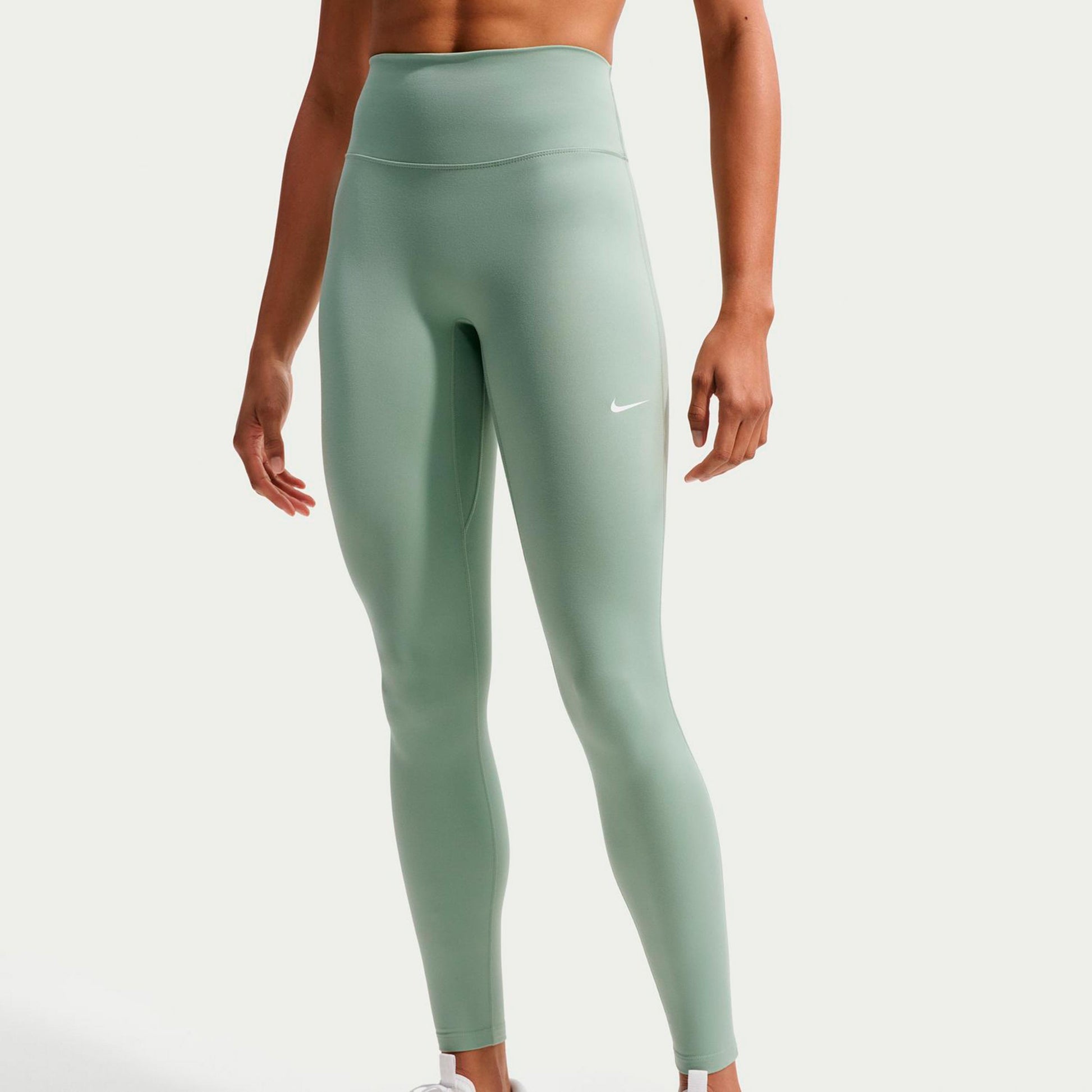 Nike Dri-Fit One High Rise Getry Kobiety - szałwia