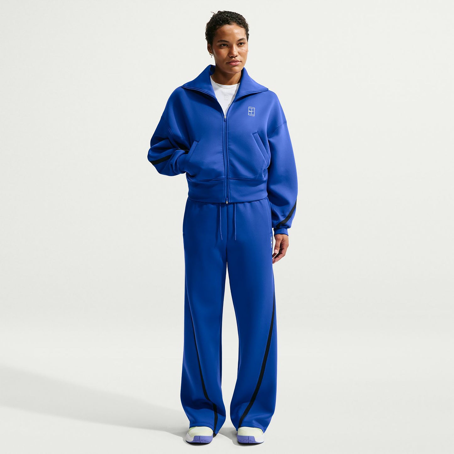 Nike Court Dri-Fit Advantage  Kurtka treningowa Kobiety - niebieski