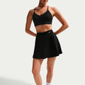 Dri-Fit Victory High Rise Pleated Spódnica Kobiety-czarny
