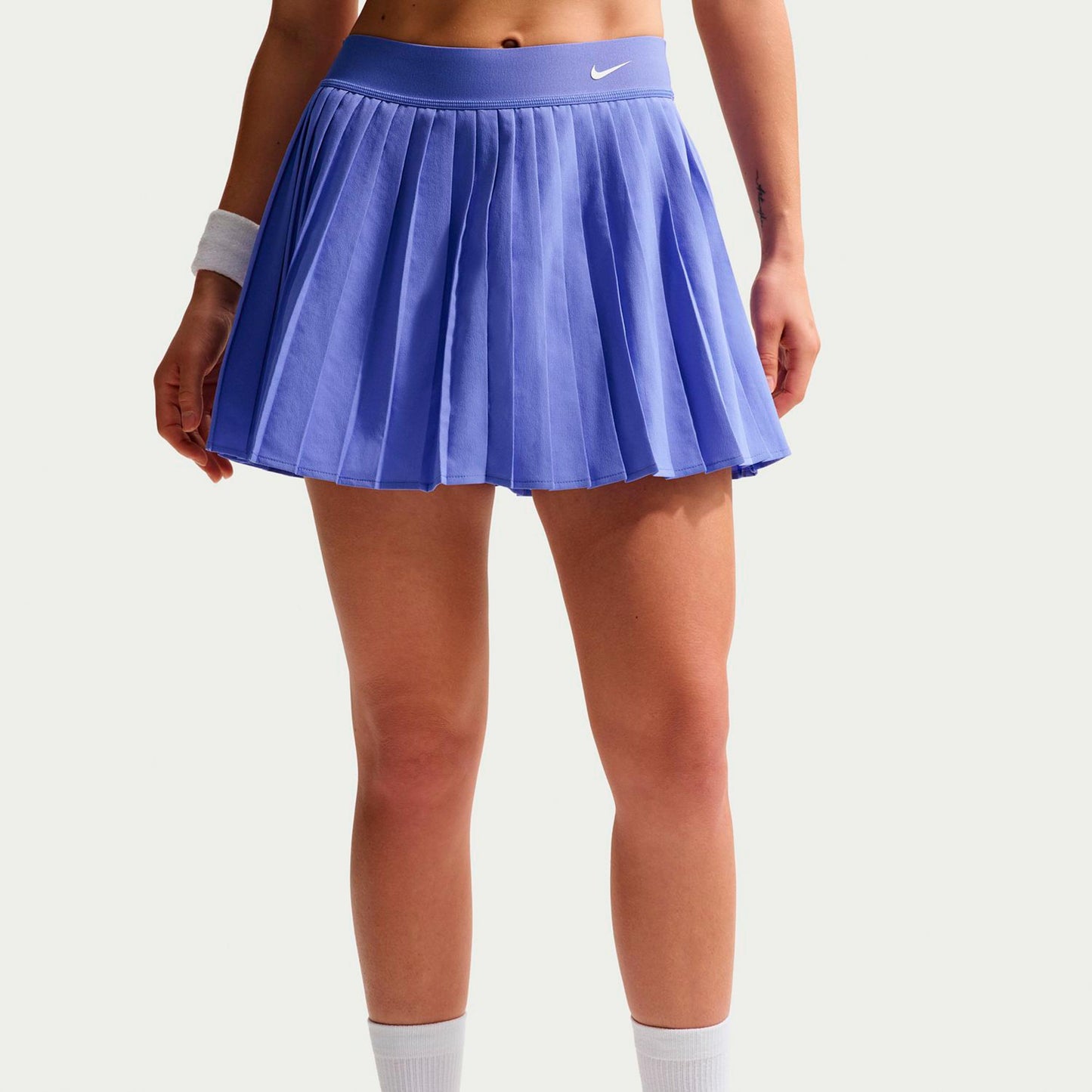 Nike Dri-Fit Victory High Rise Pleated Spódnica Kobiety-niebieski