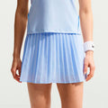Dri-Fit Victory High Rise Pleated Spódnica Kobiety - jasnoniebieski